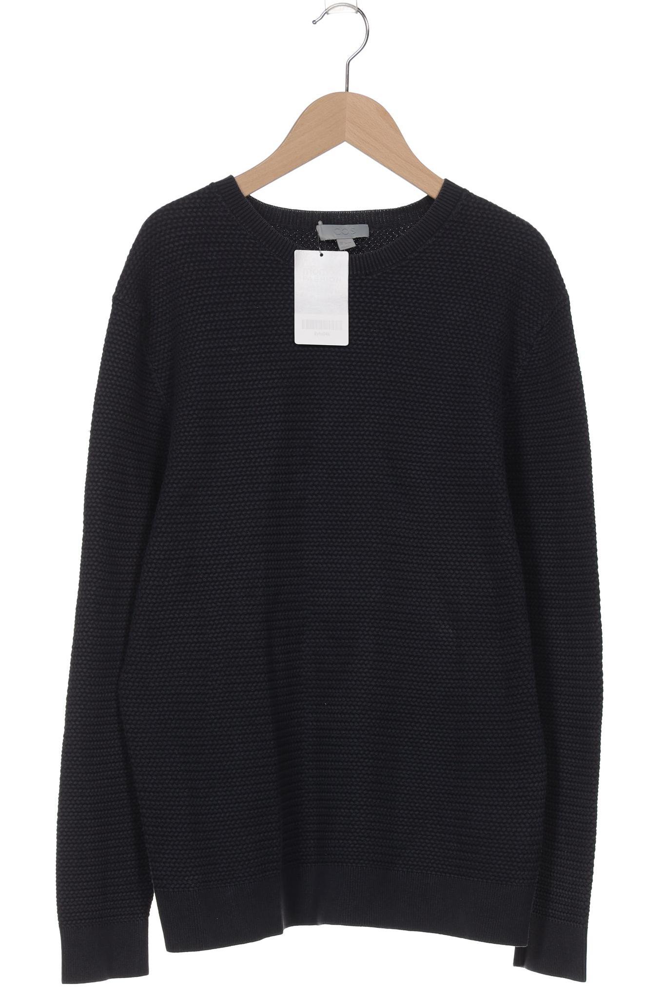 

COS Herren Pullover, marineblau, Gr. 52