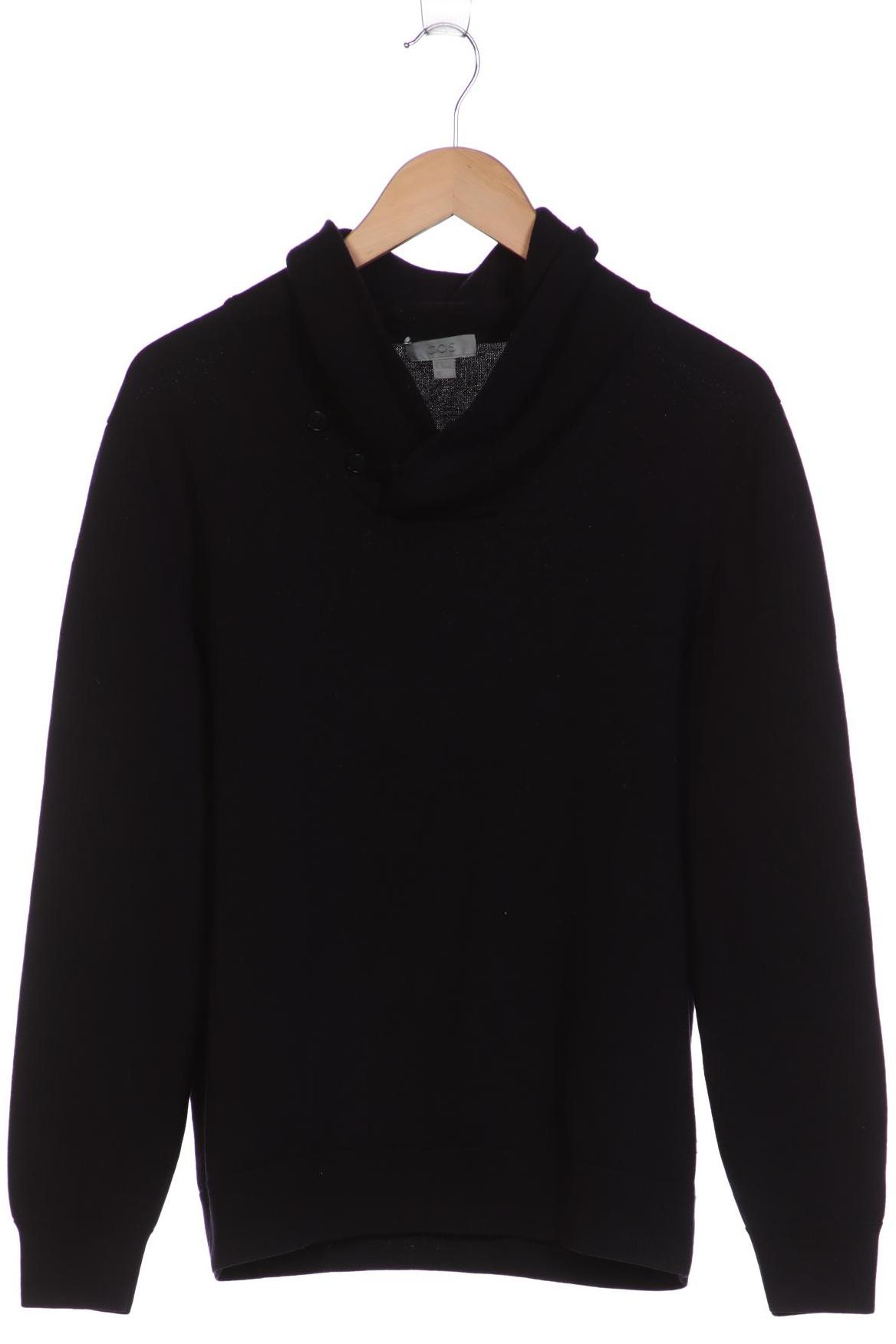 

COS Herren Pullover, schwarz, Gr. 48