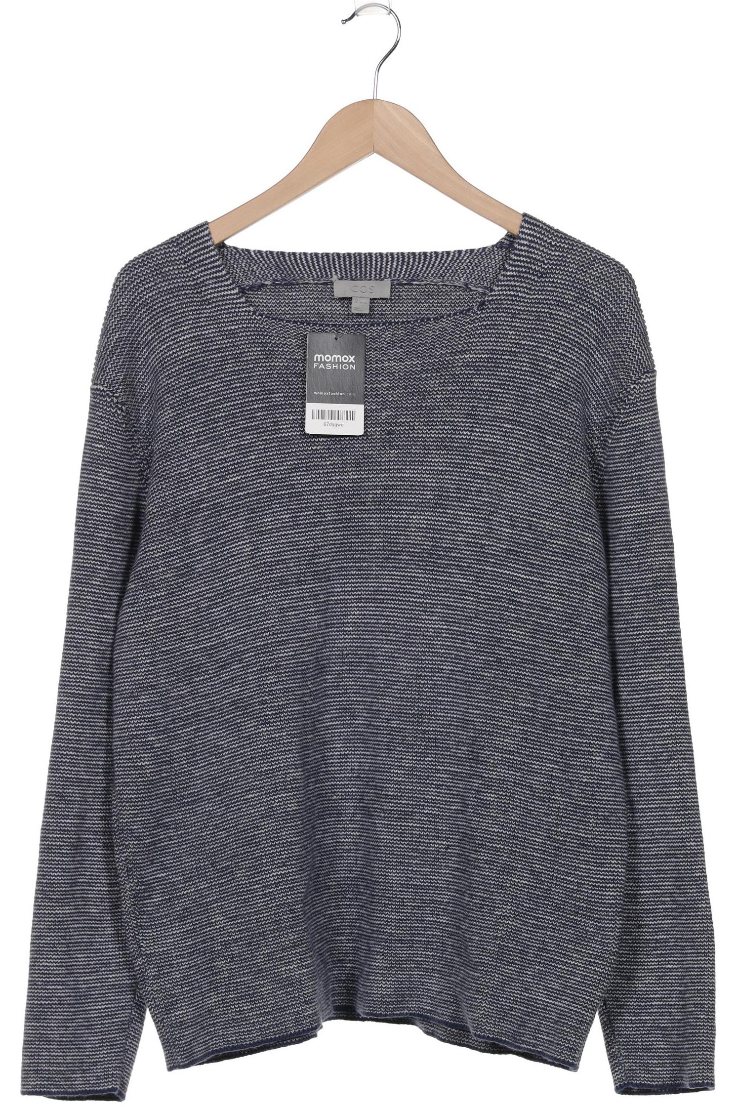 

COS Herren Pullover, marineblau, Gr. 52