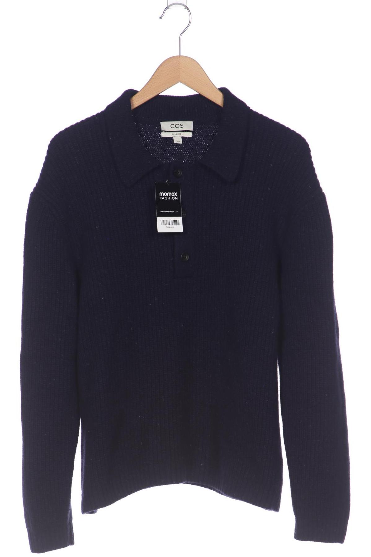 

COS Herren Pullover, marineblau, Gr. 52