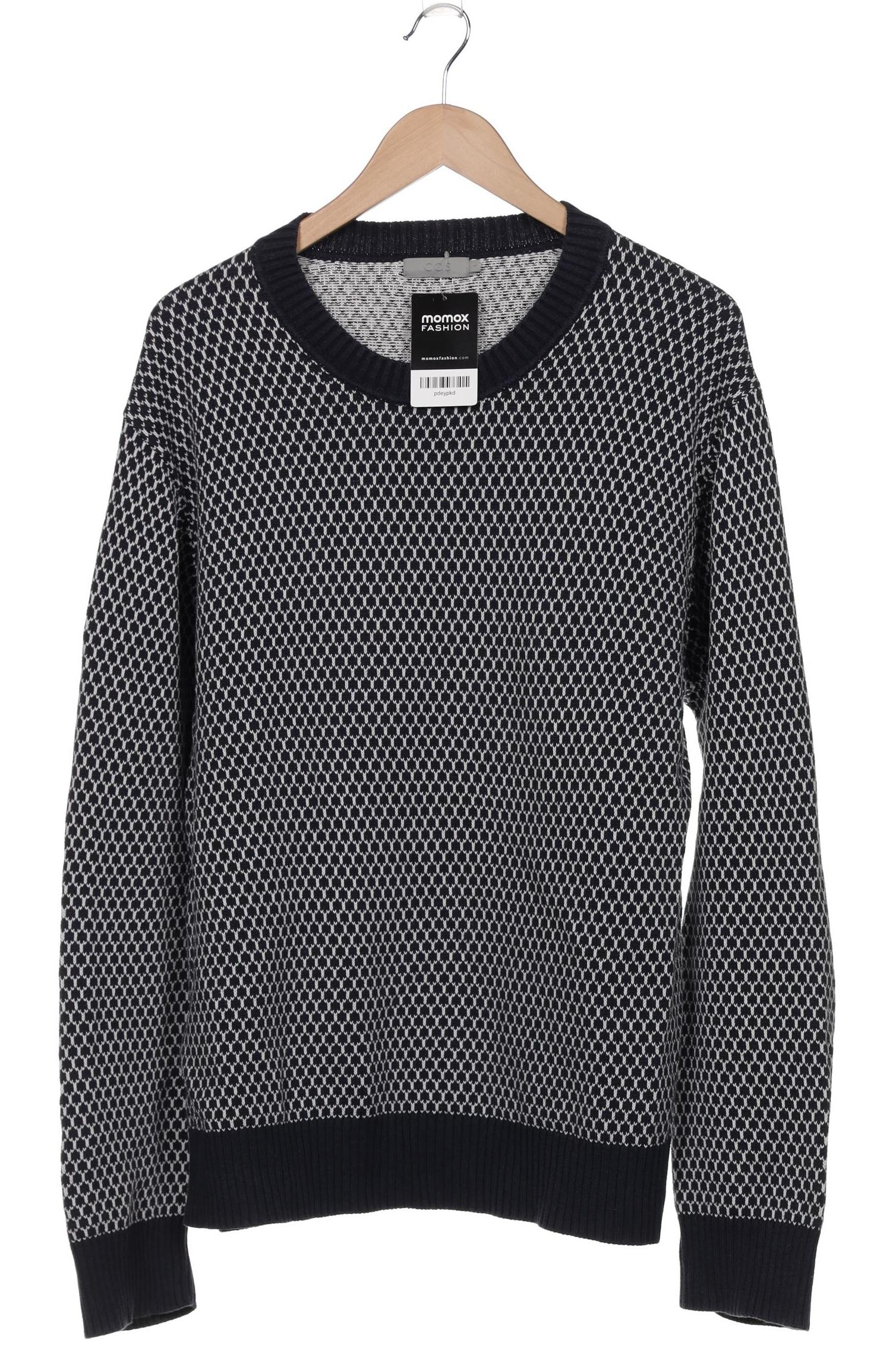 

COS Herren Pullover, marineblau, Gr. 52