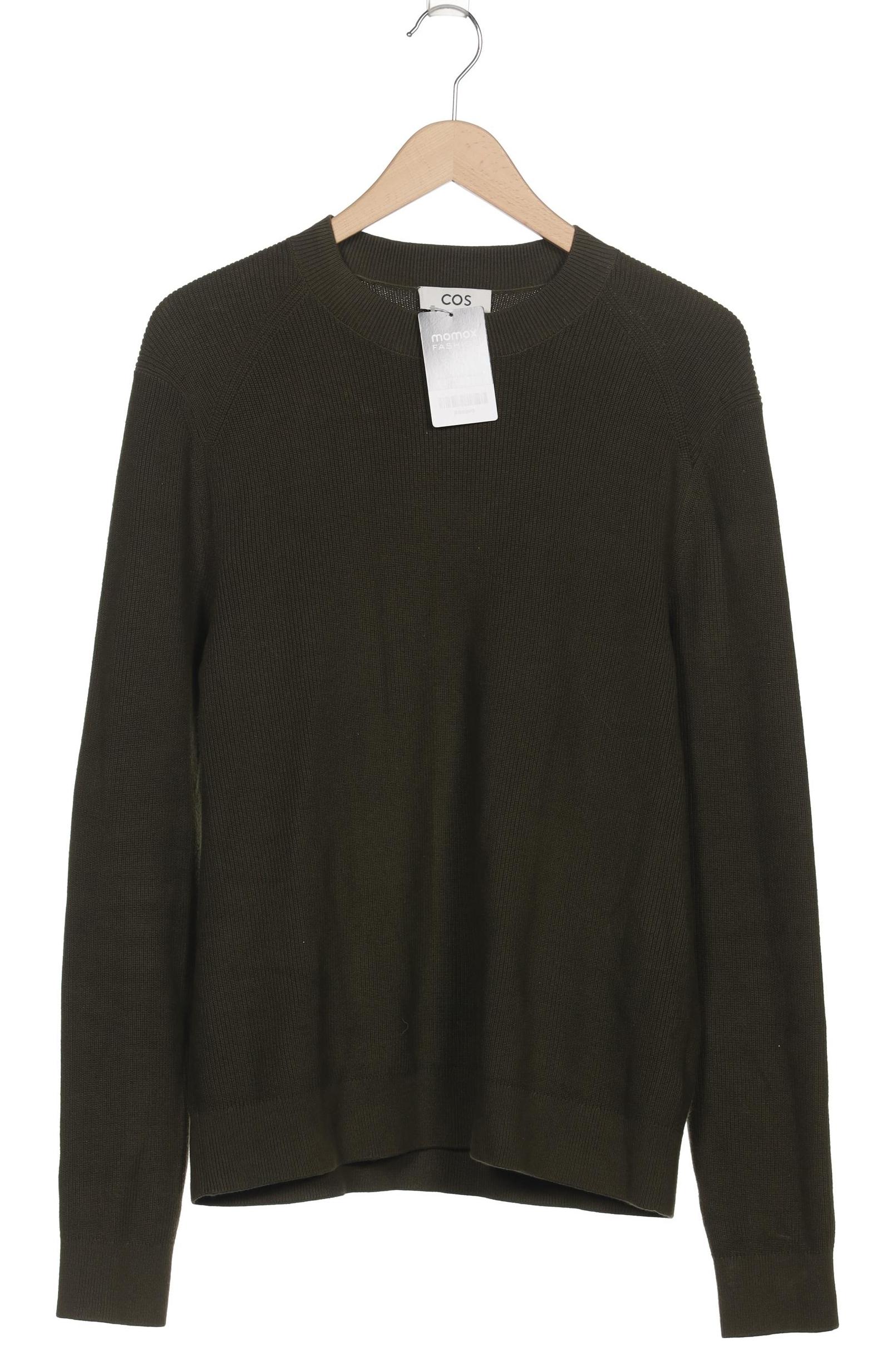 

COS Herren Pullover, grün, Gr. 48