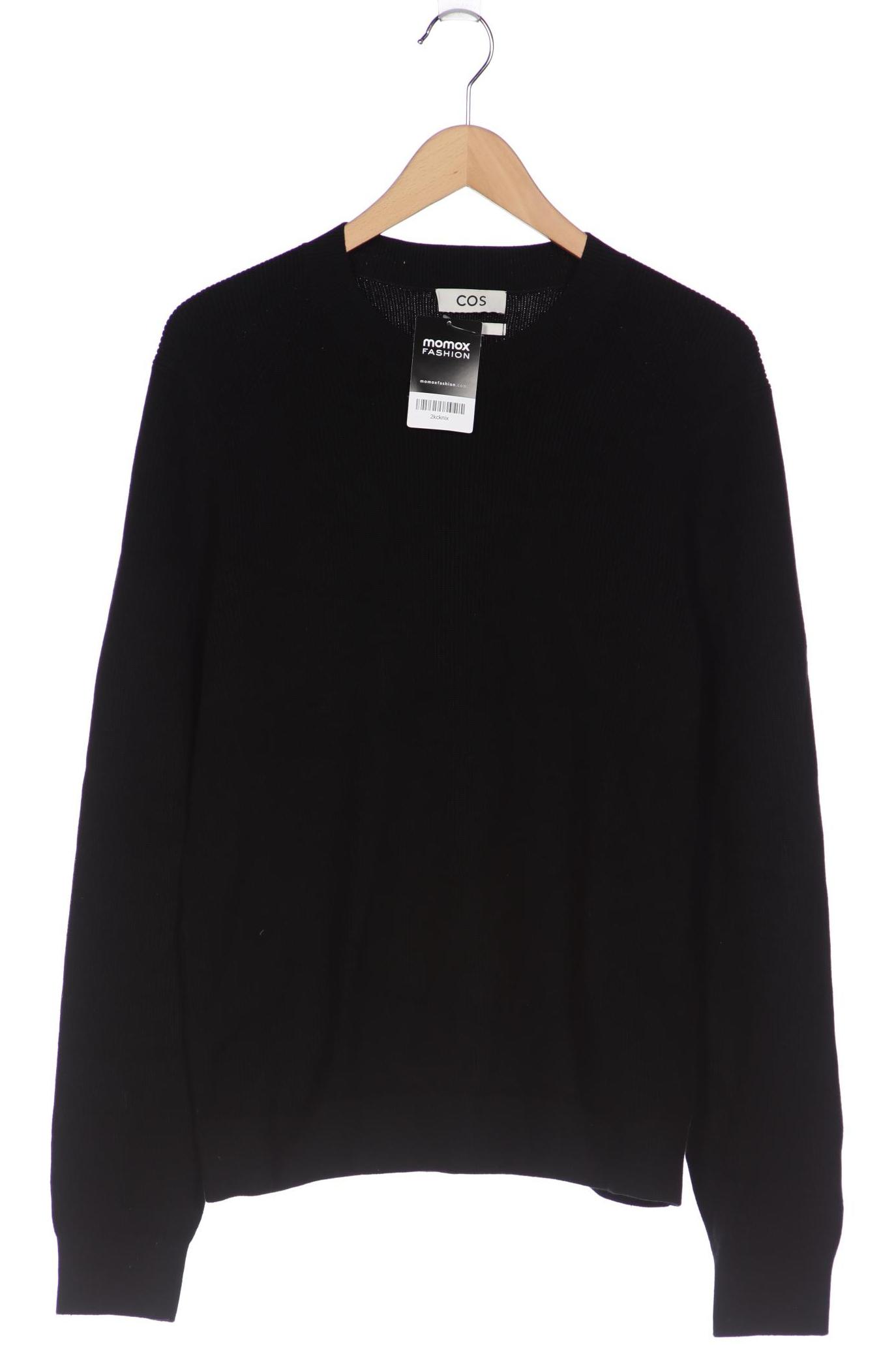 

COS Herren Pullover, schwarz, Gr. 48