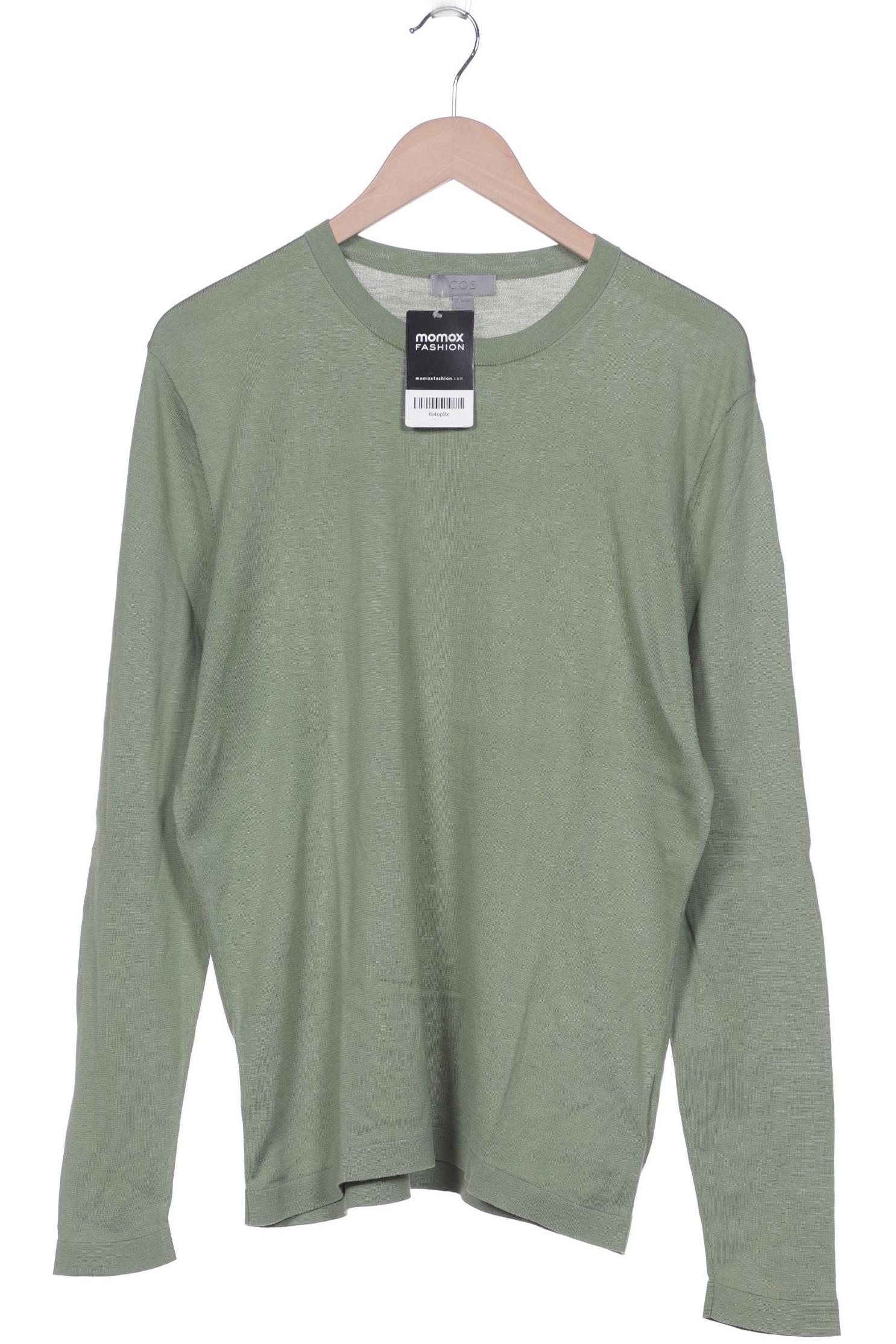 

COS Herren Pullover, grün, Gr. 52