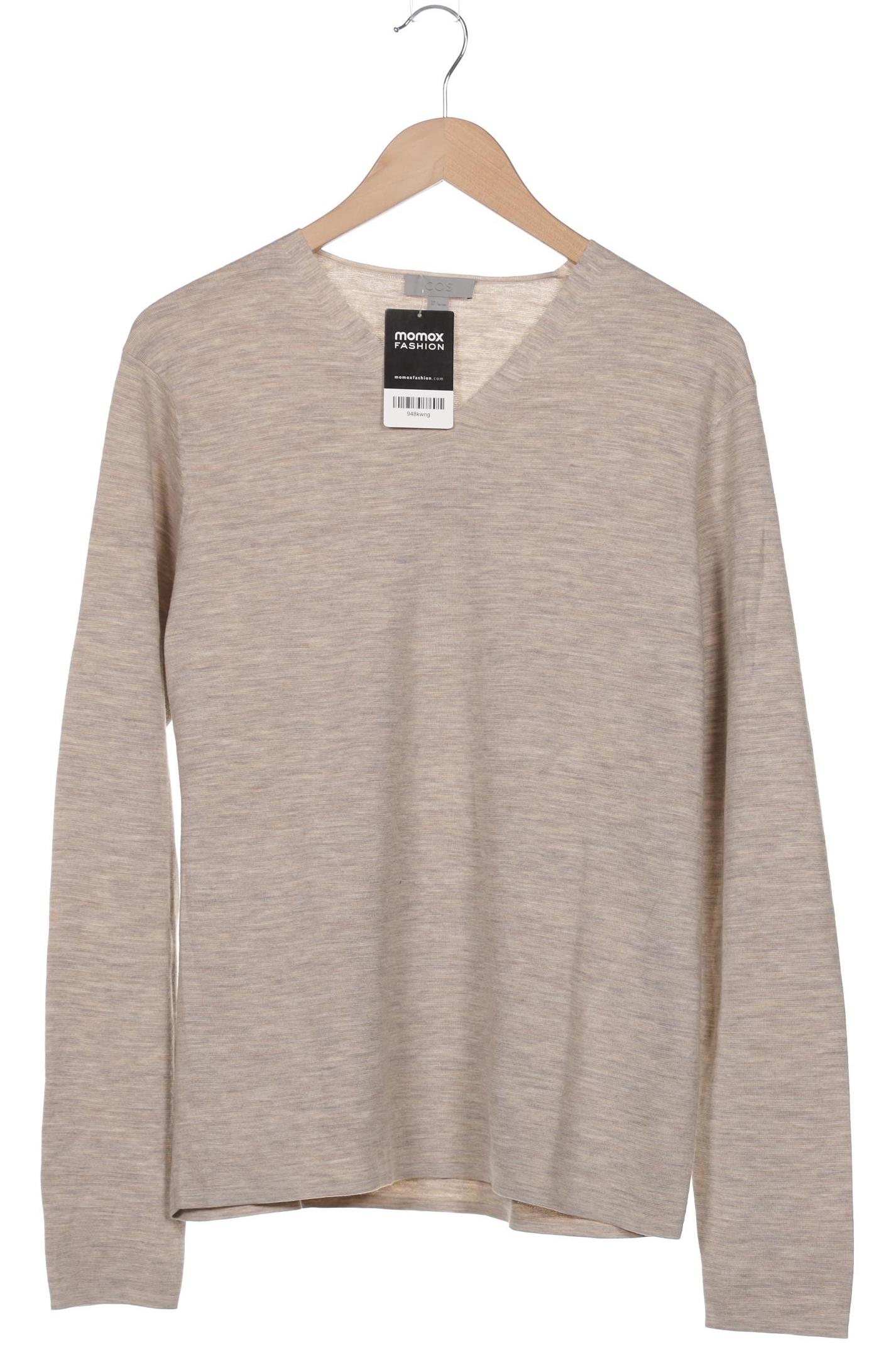 

COS Herren Pullover, beige, Gr. 52