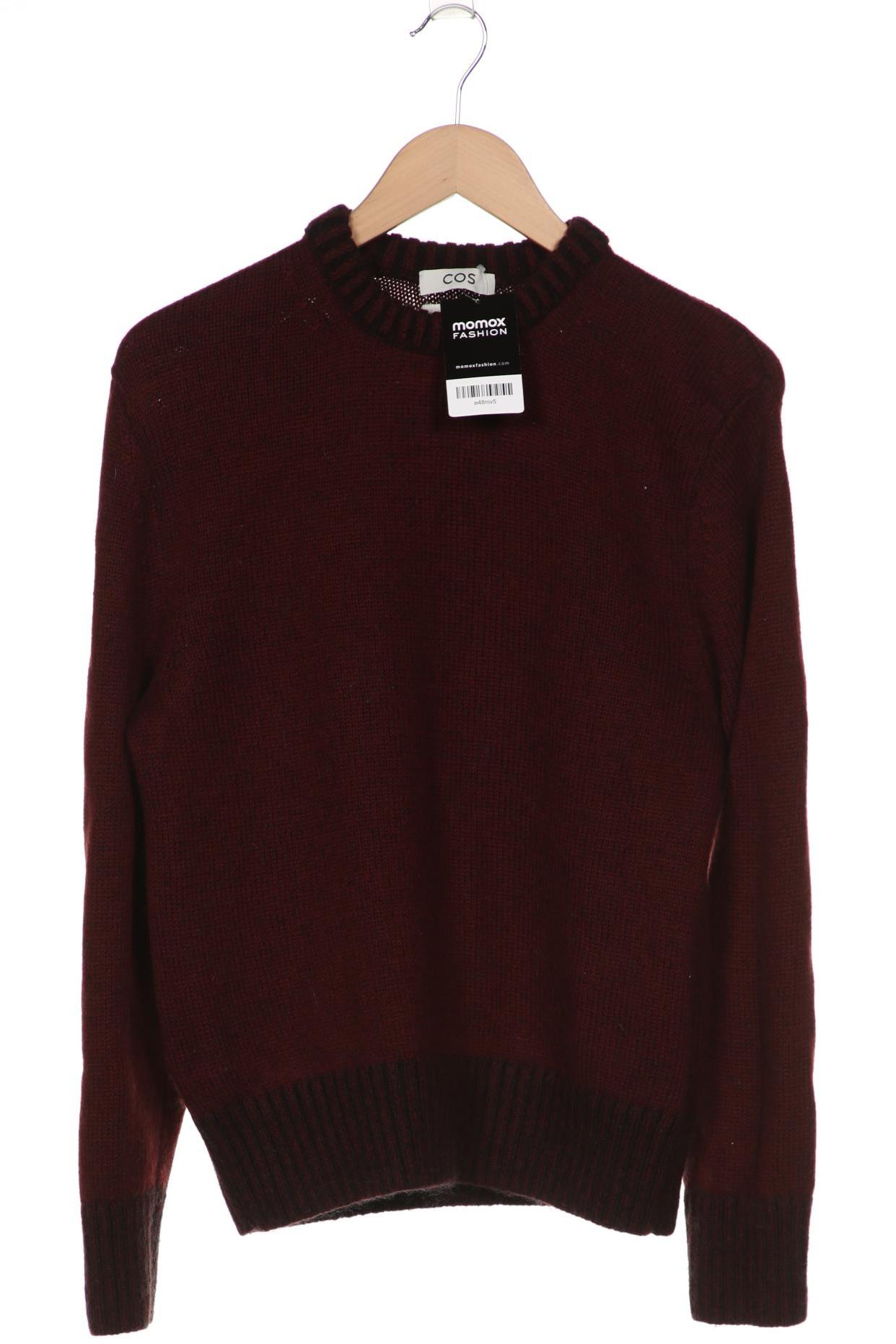 

COS Herren Pullover, bordeaux, Gr. 46