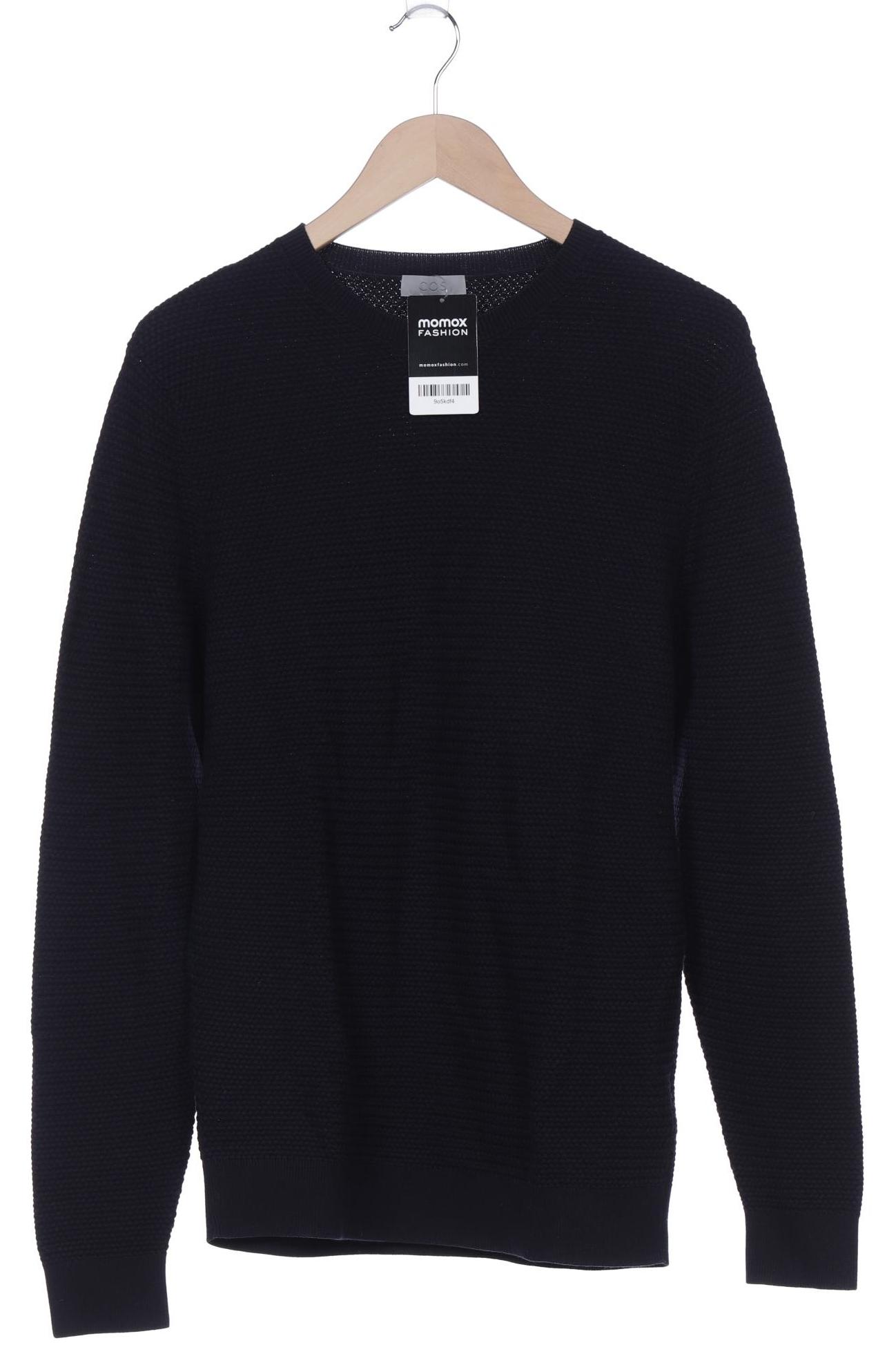 

COS Herren Pullover, marineblau, Gr. 48