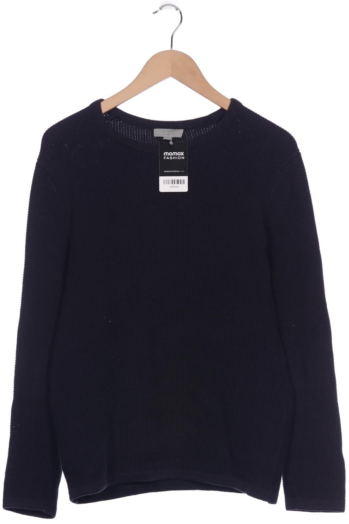 

COS Herren Pullover, marineblau, Gr. 46
