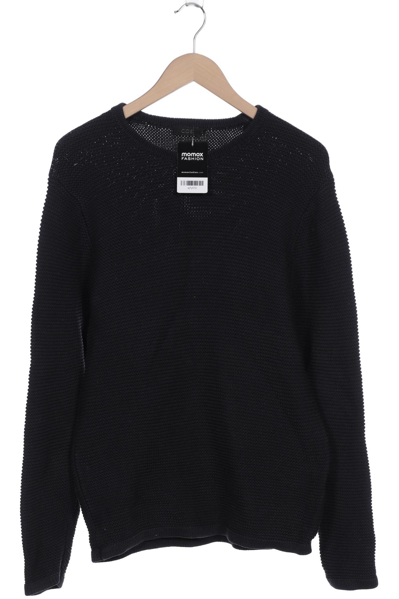 

COS Herren Pullover, schwarz