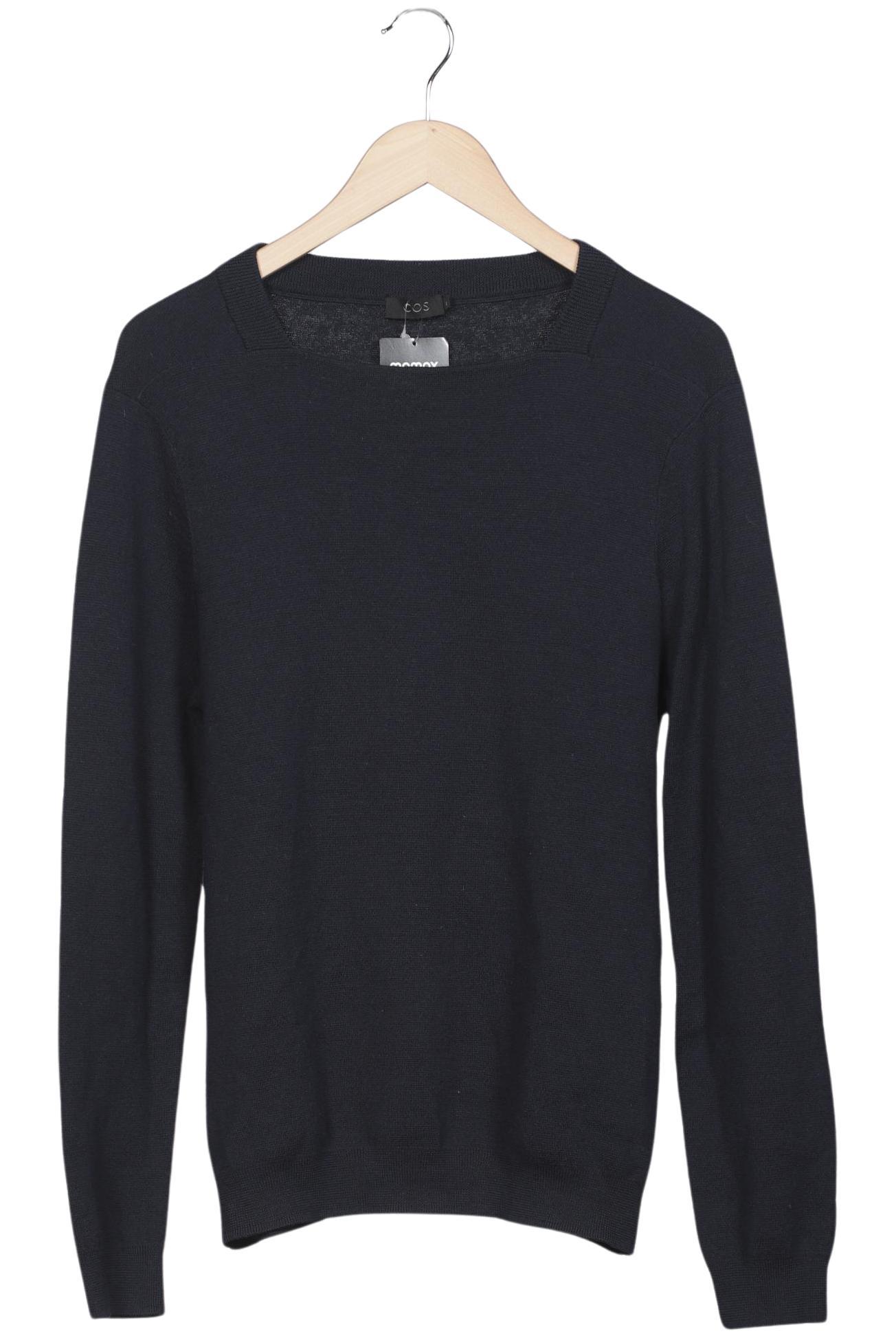 

COS Herren Pullover, marineblau, Gr. 48
