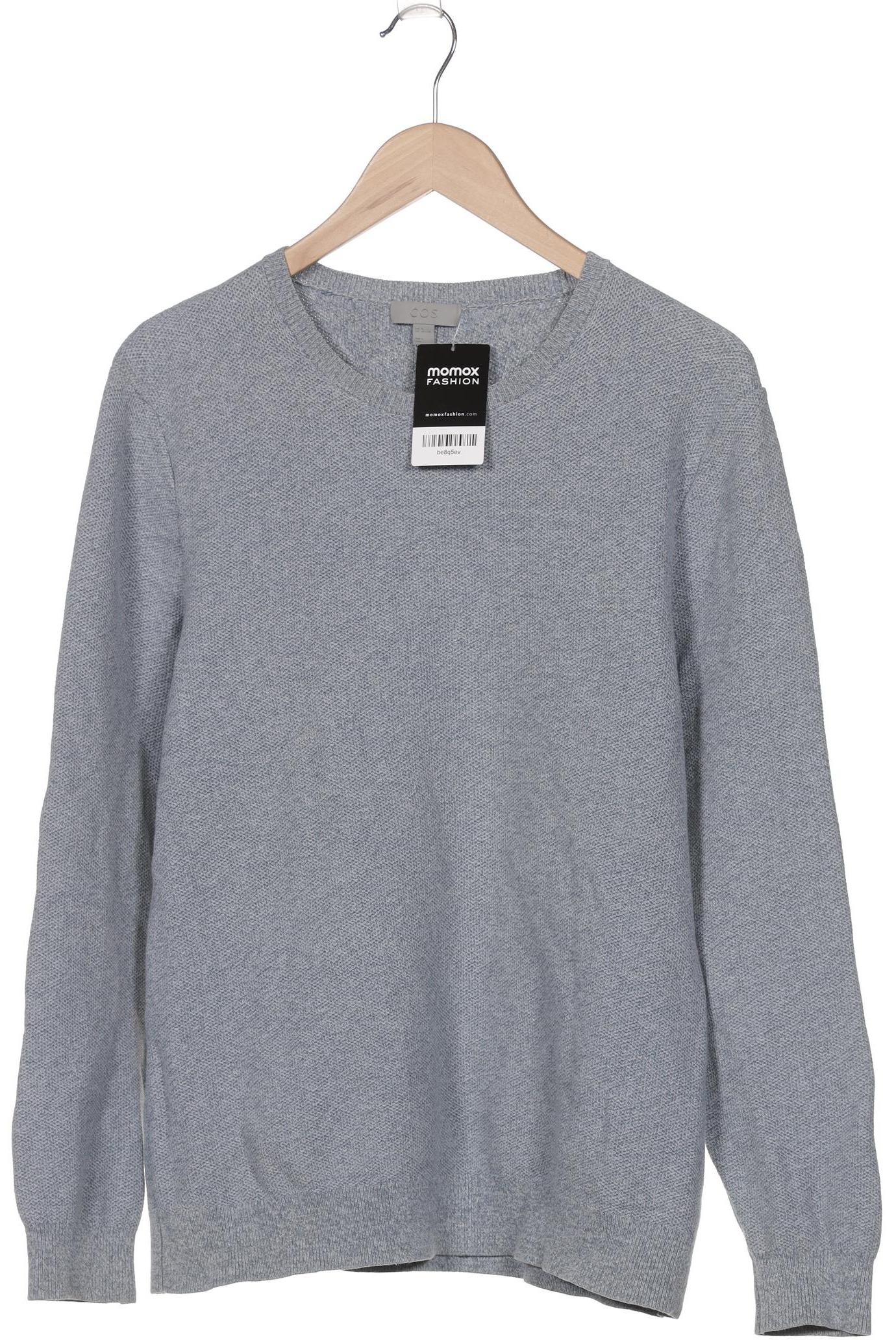 

COS Herren Pullover, blau, Gr. 54