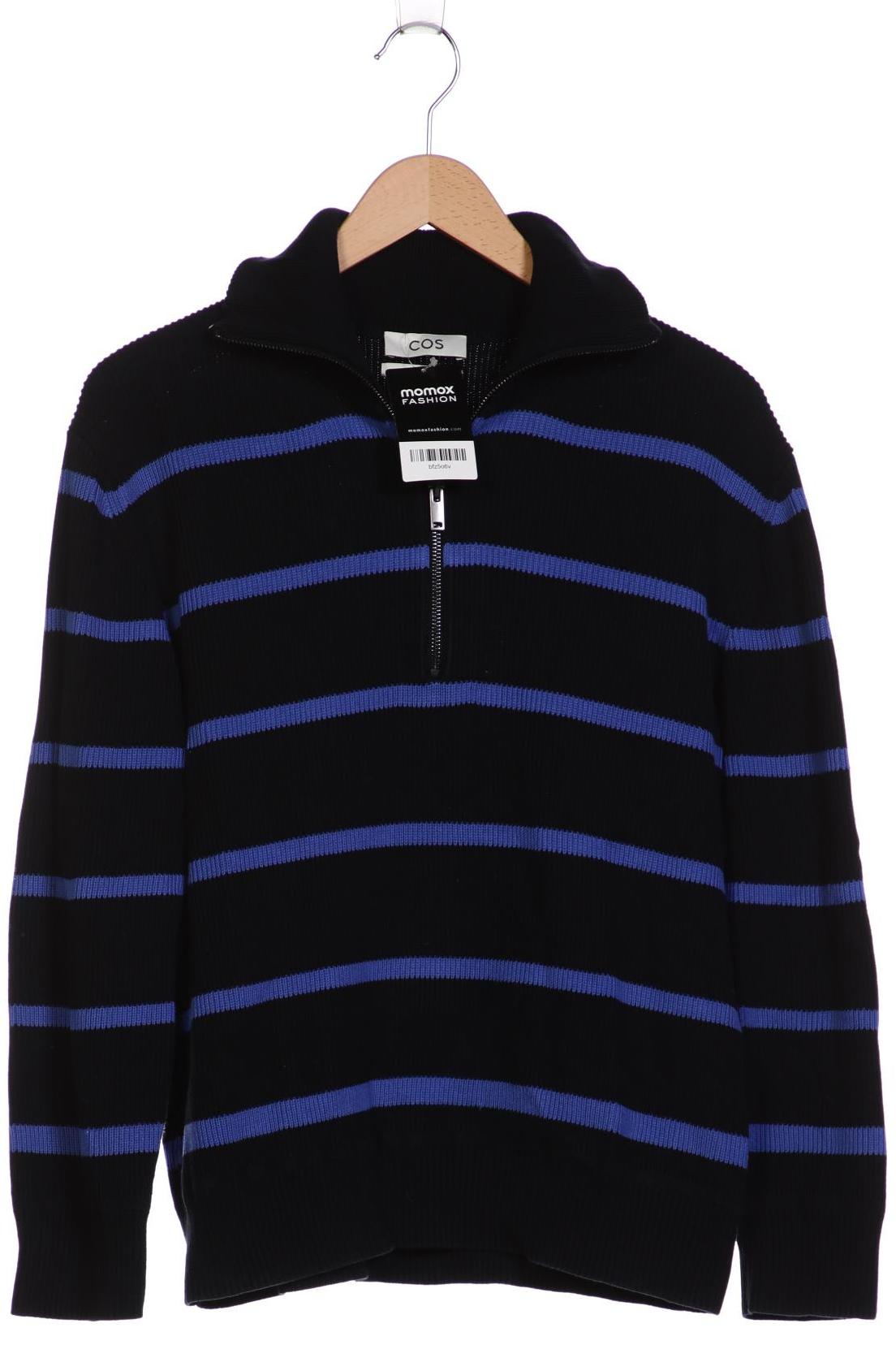 

COS Herren Pullover, marineblau, Gr. 48