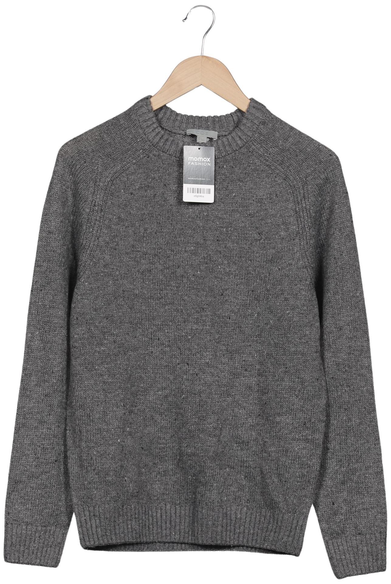 

COS Herren Pullover, grau, Gr. 46