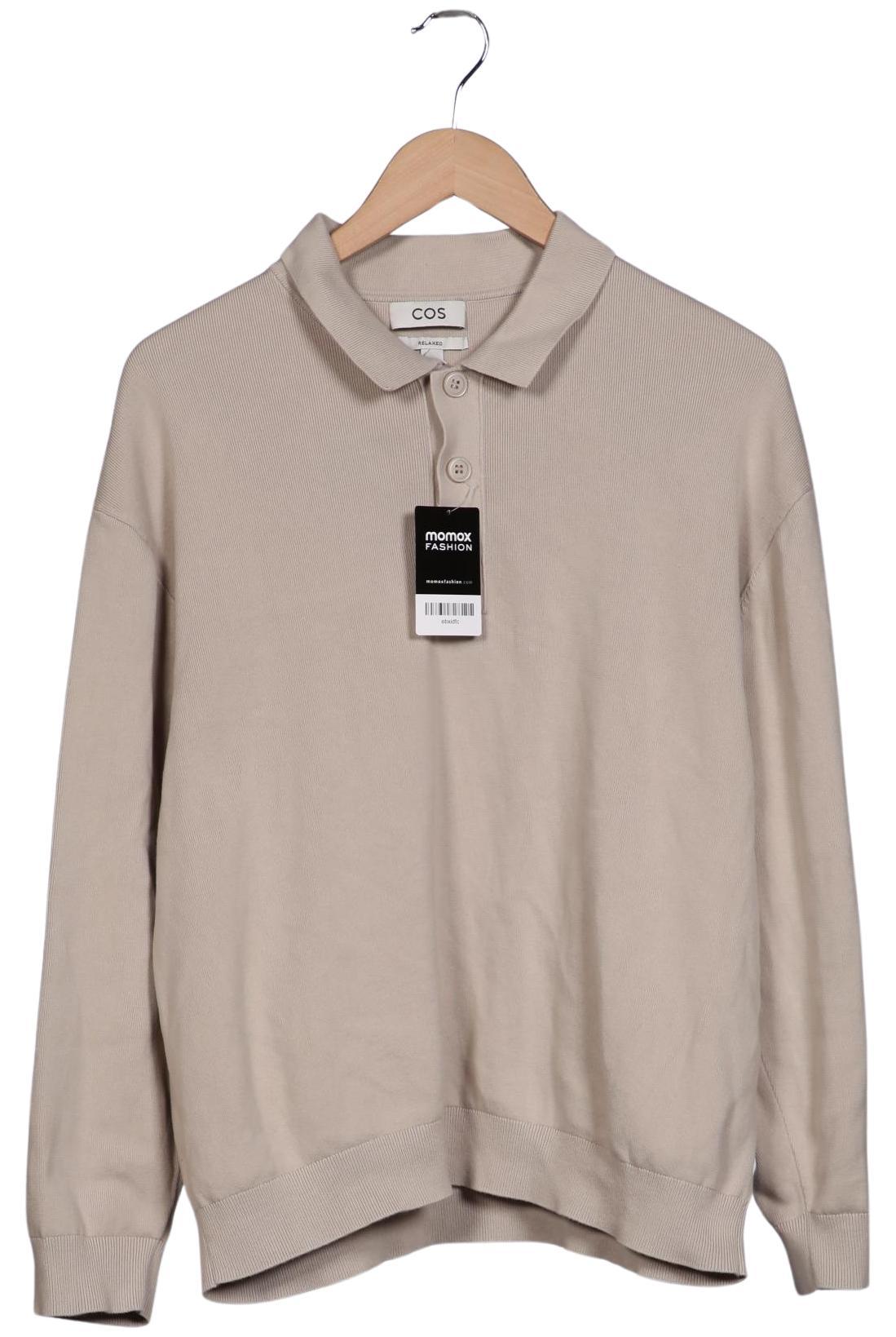 

COS Herren Pullover, beige, Gr. 52