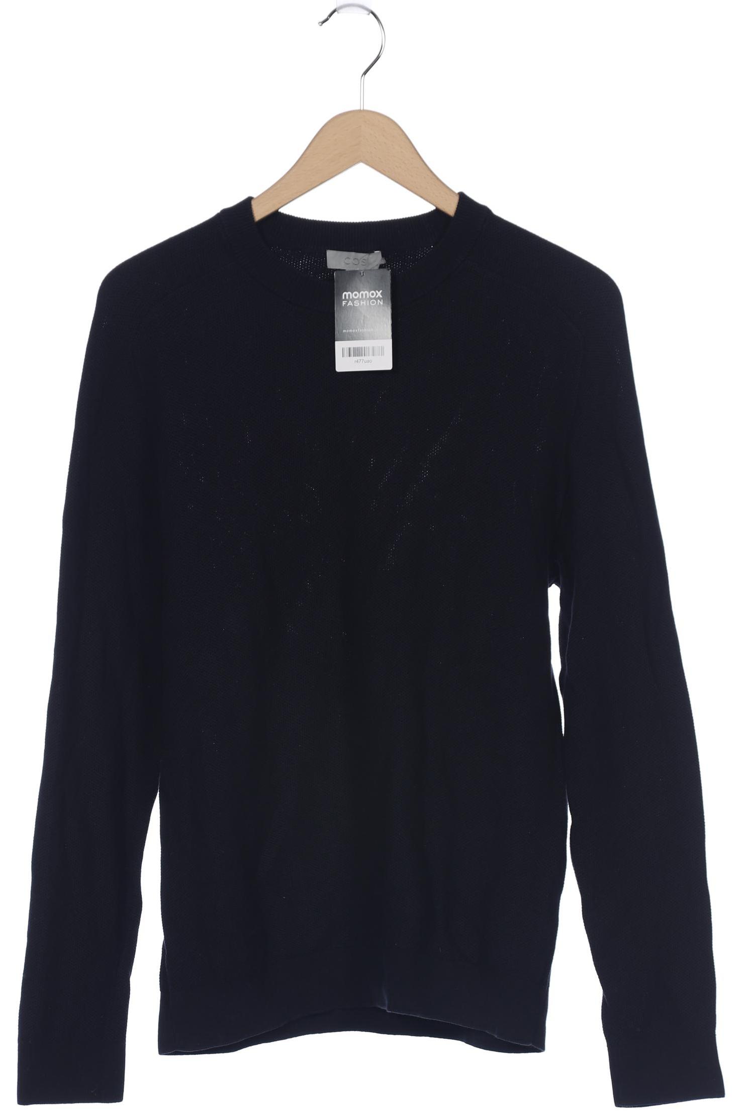 

COS Herren Pullover, marineblau, Gr. 48