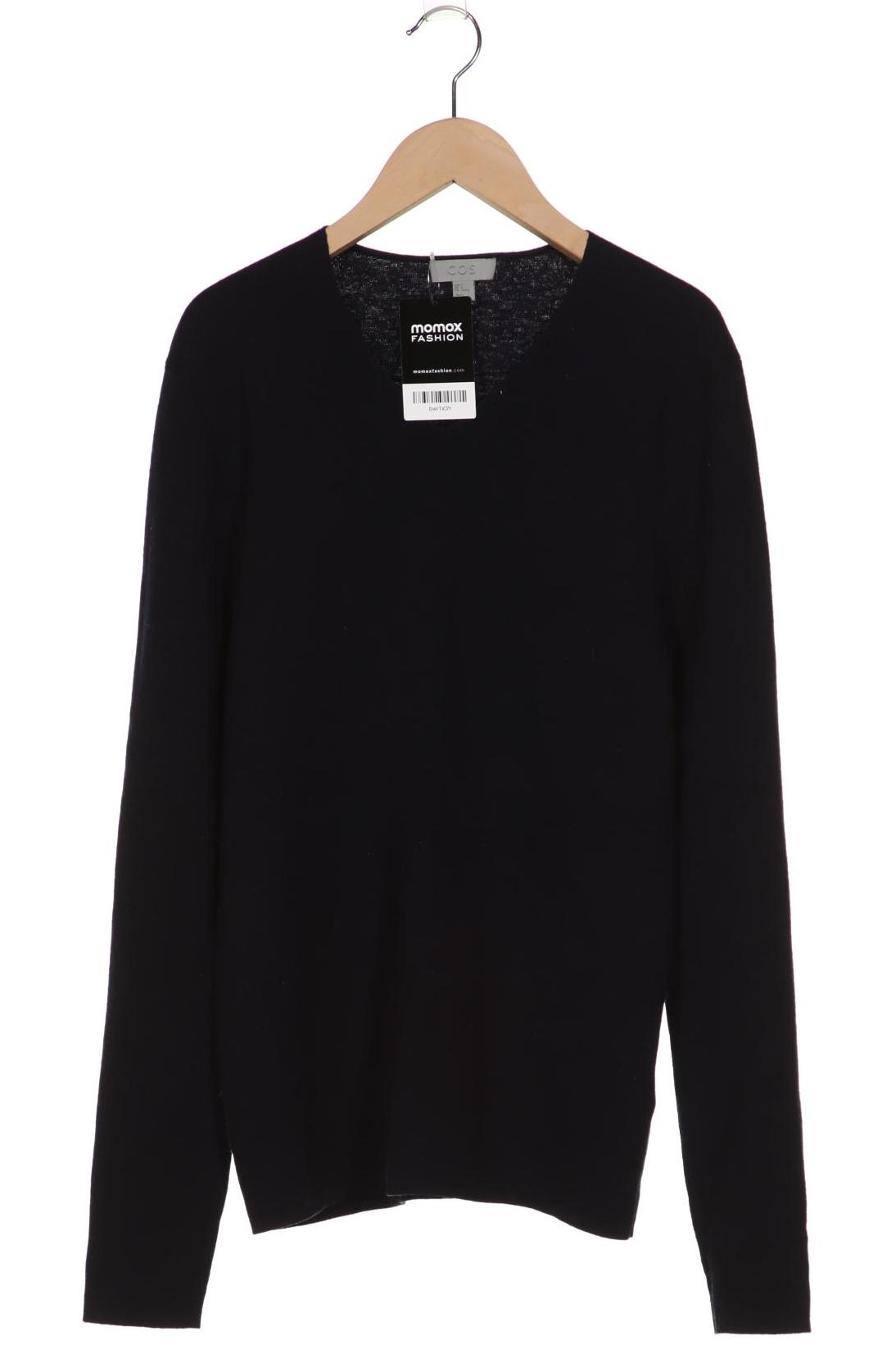 

COS Herren Pullover, marineblau, Gr. 46