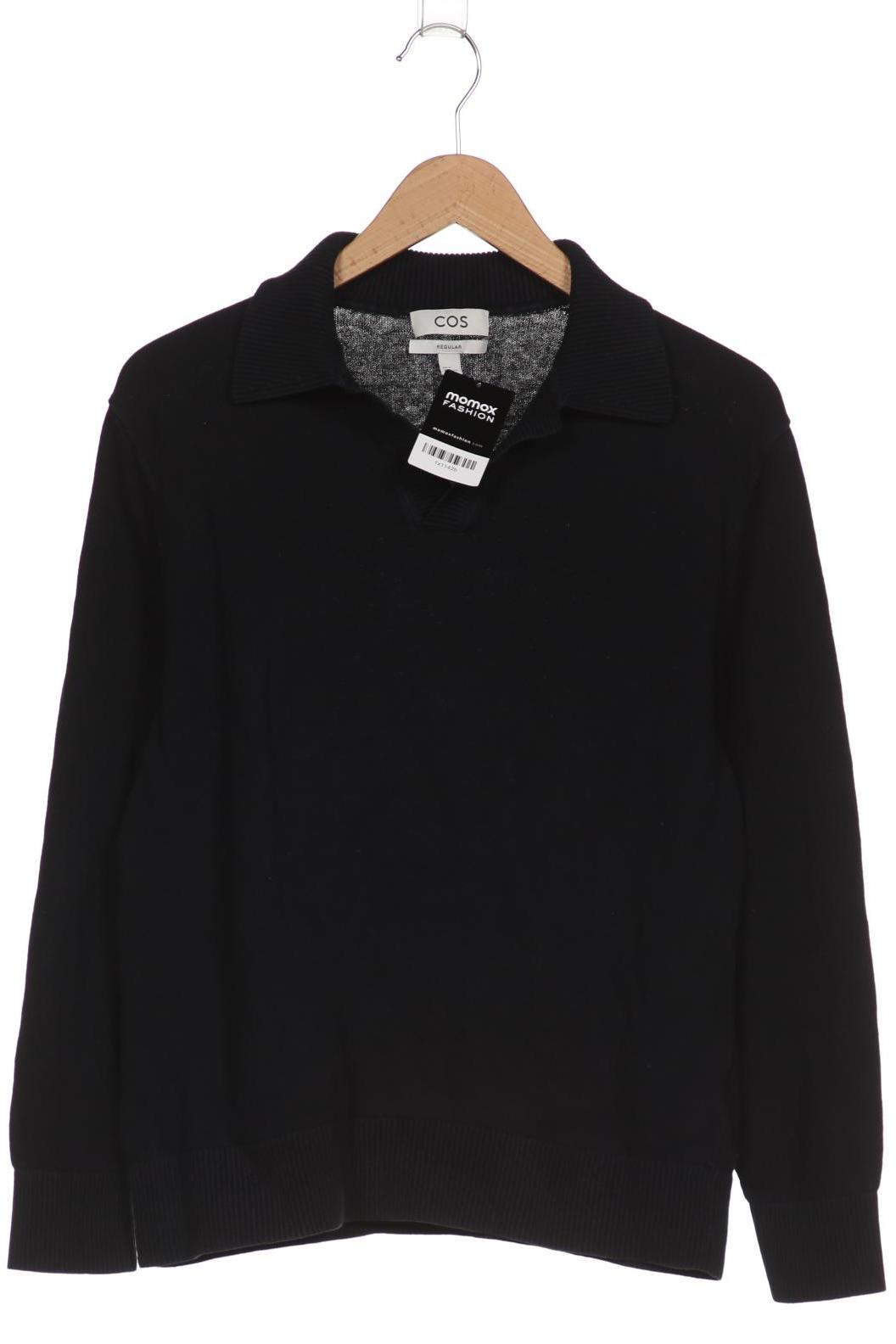 

COS Herren Pullover, schwarz, Gr. 48