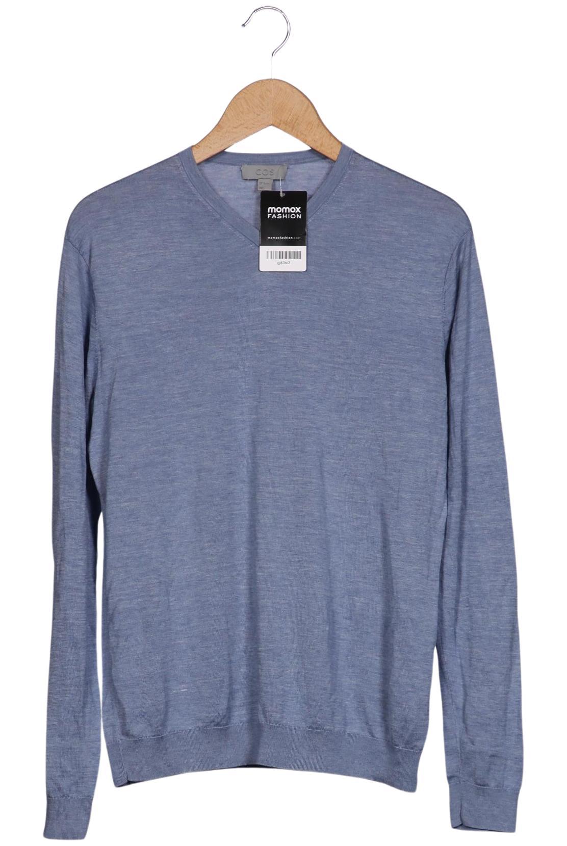 

COS Herren Pullover, hellblau, Gr. 48
