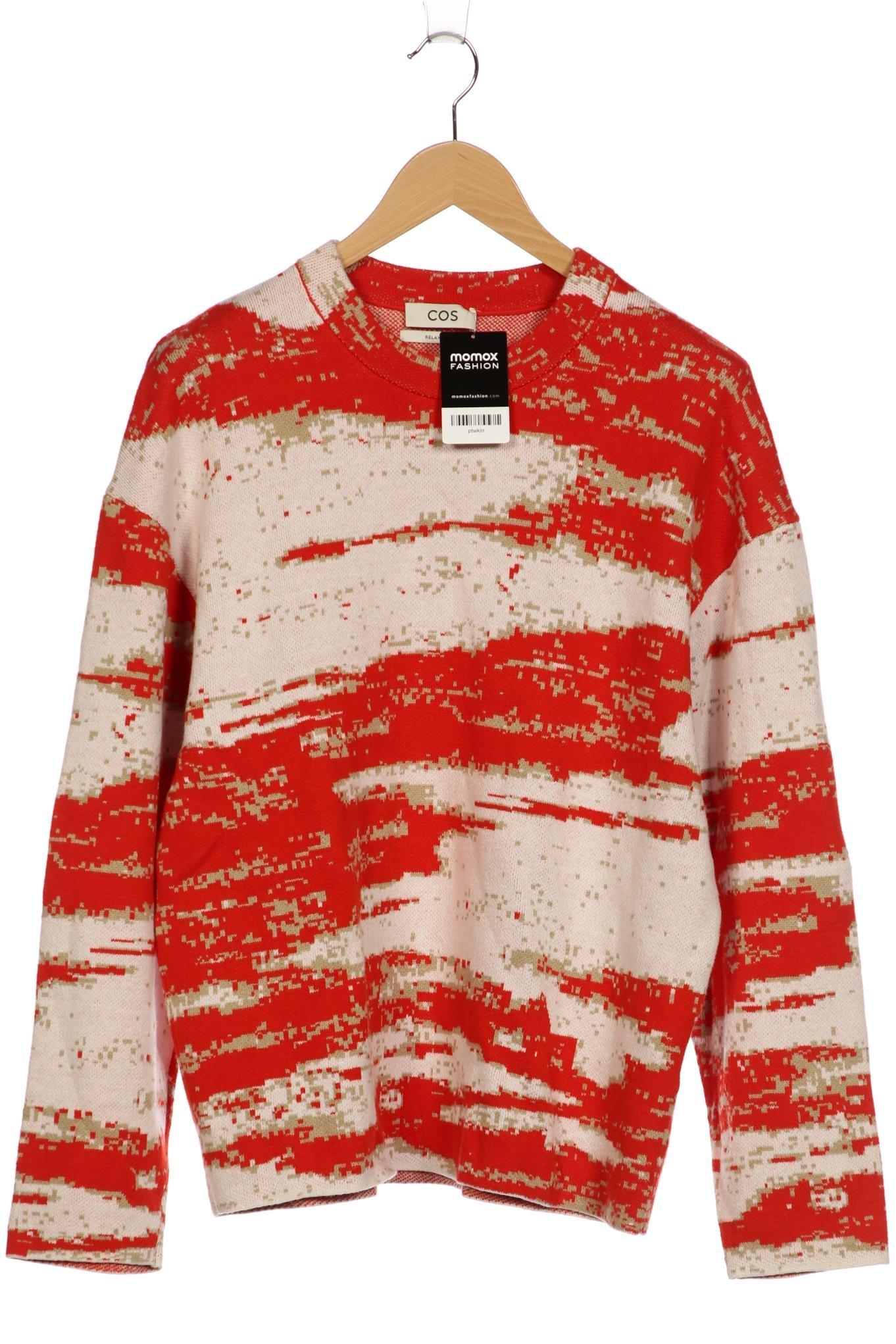 

COS Herren Pullover, rot, Gr. 48
