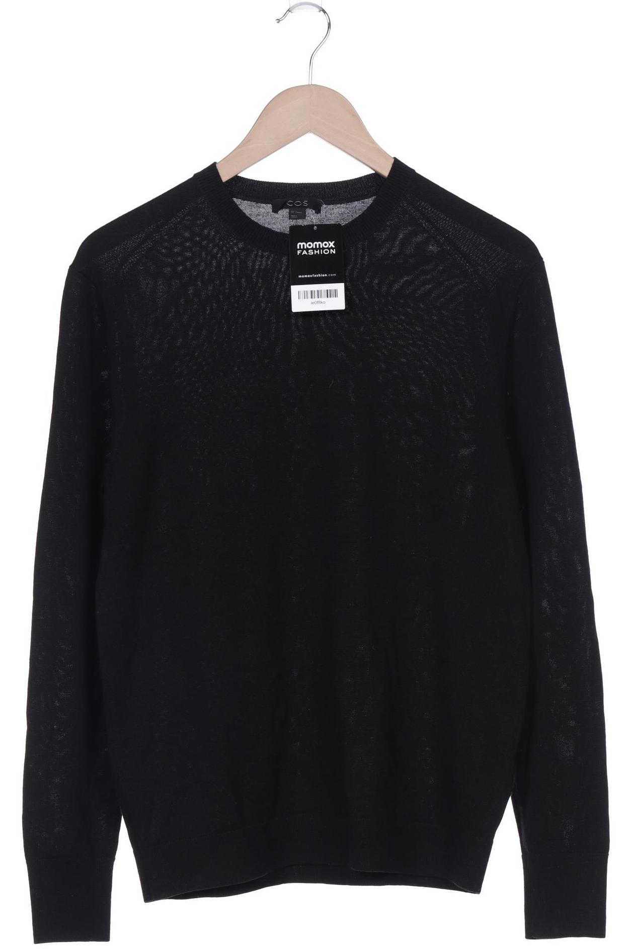 

COS Herren Pullover, schwarz, Gr. 46