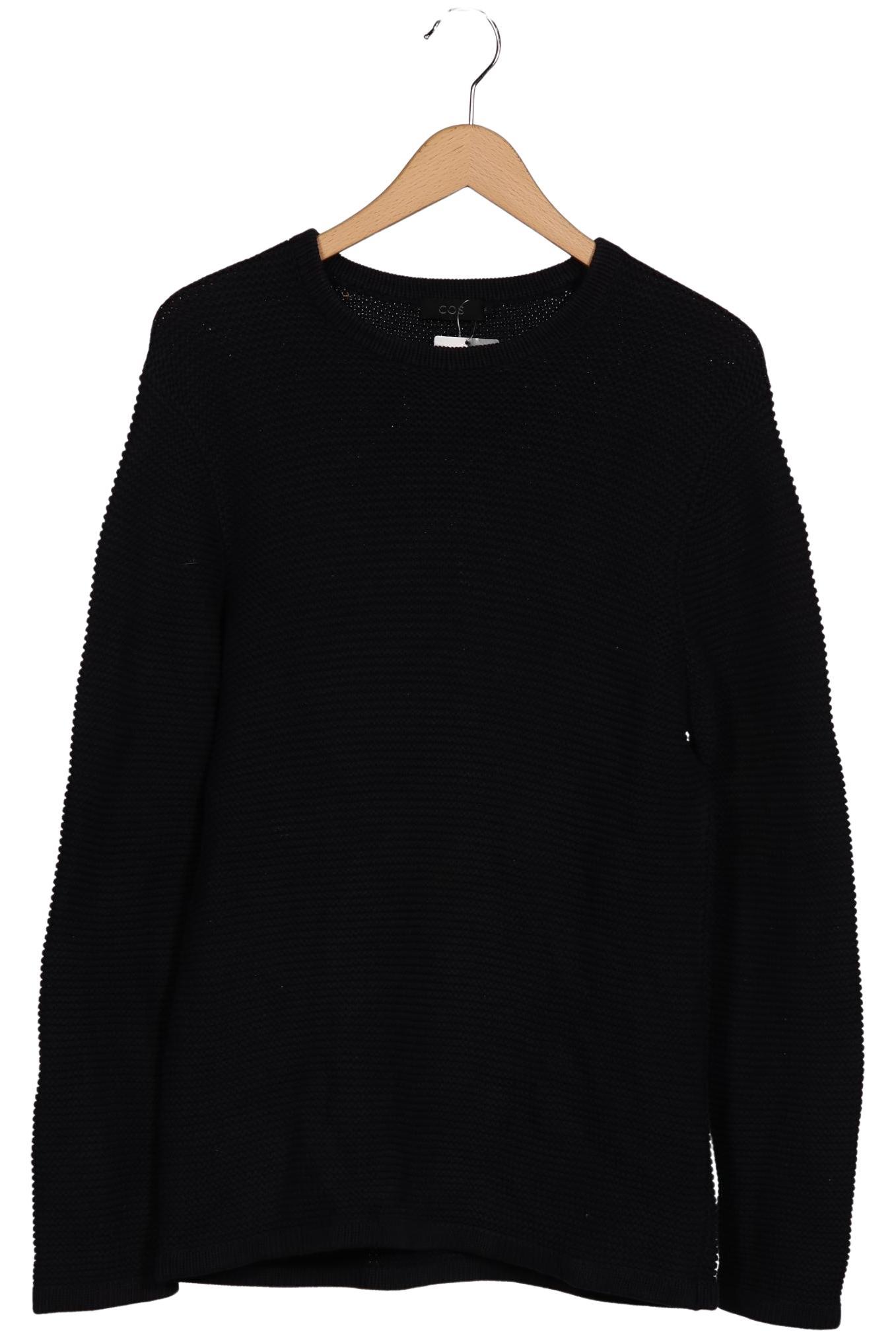 

COS Herren Pullover, marineblau, Gr. 48