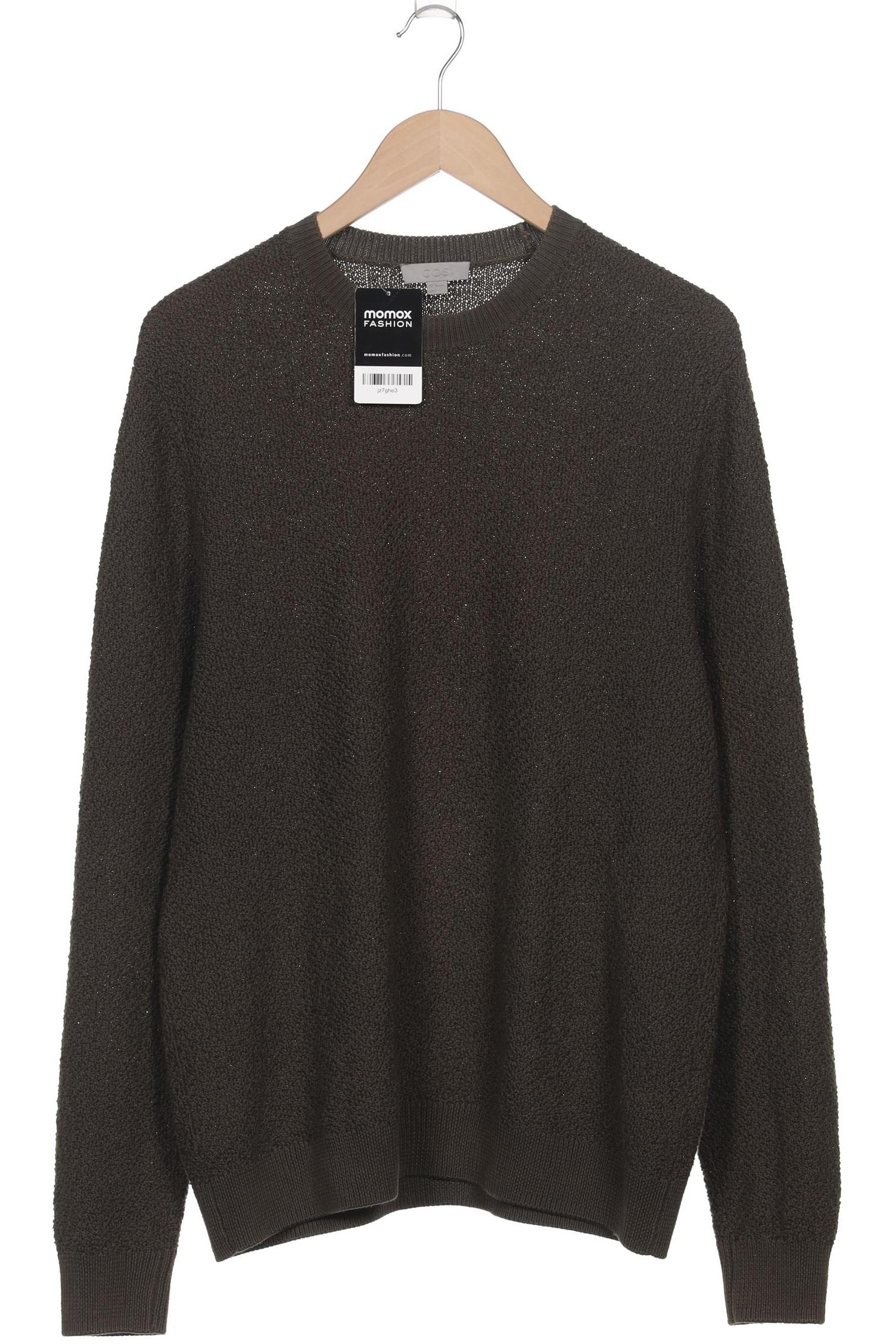 

COS Herren Pullover, grün, Gr. 48