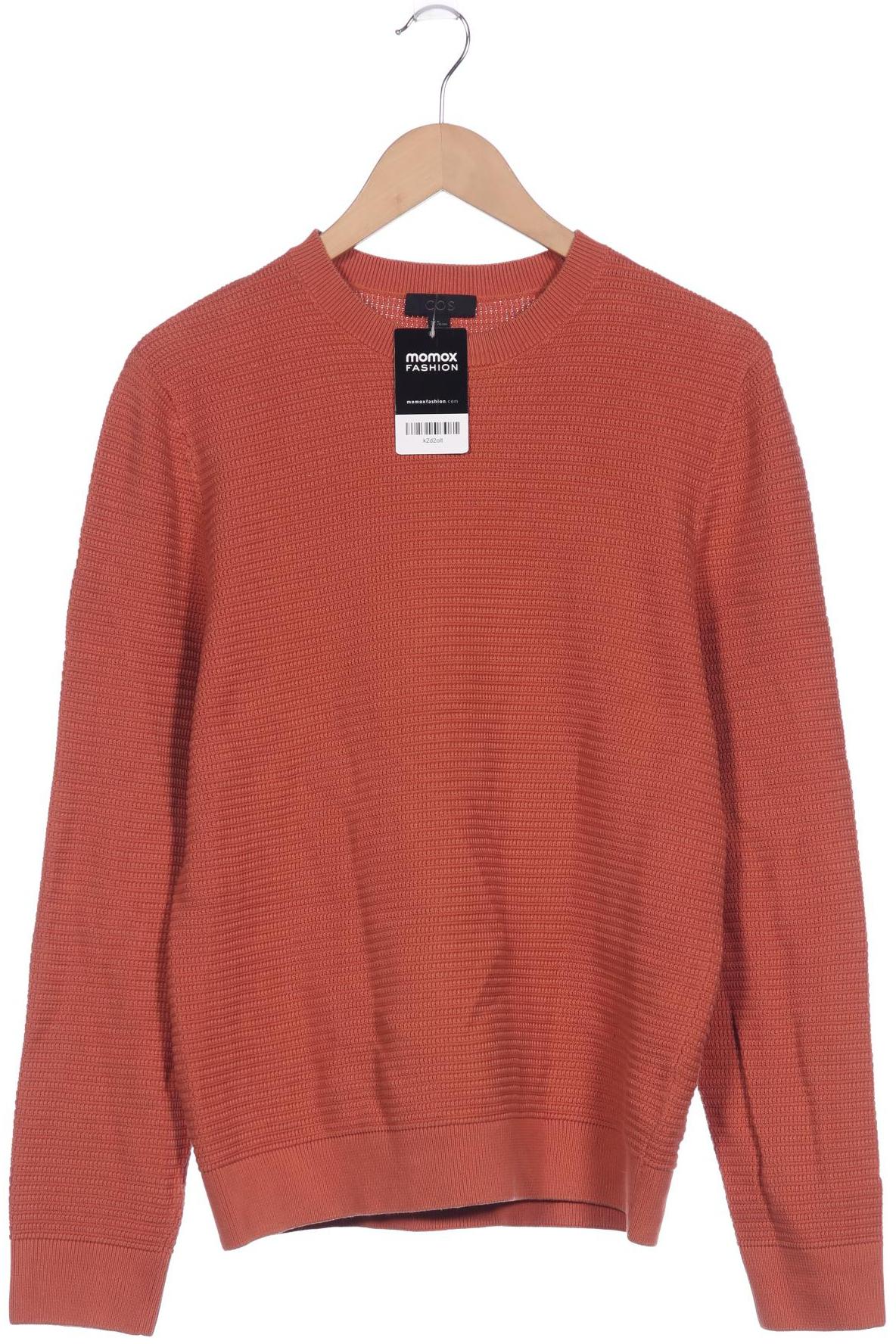 

COS Herren Pullover, orange, Gr. 48