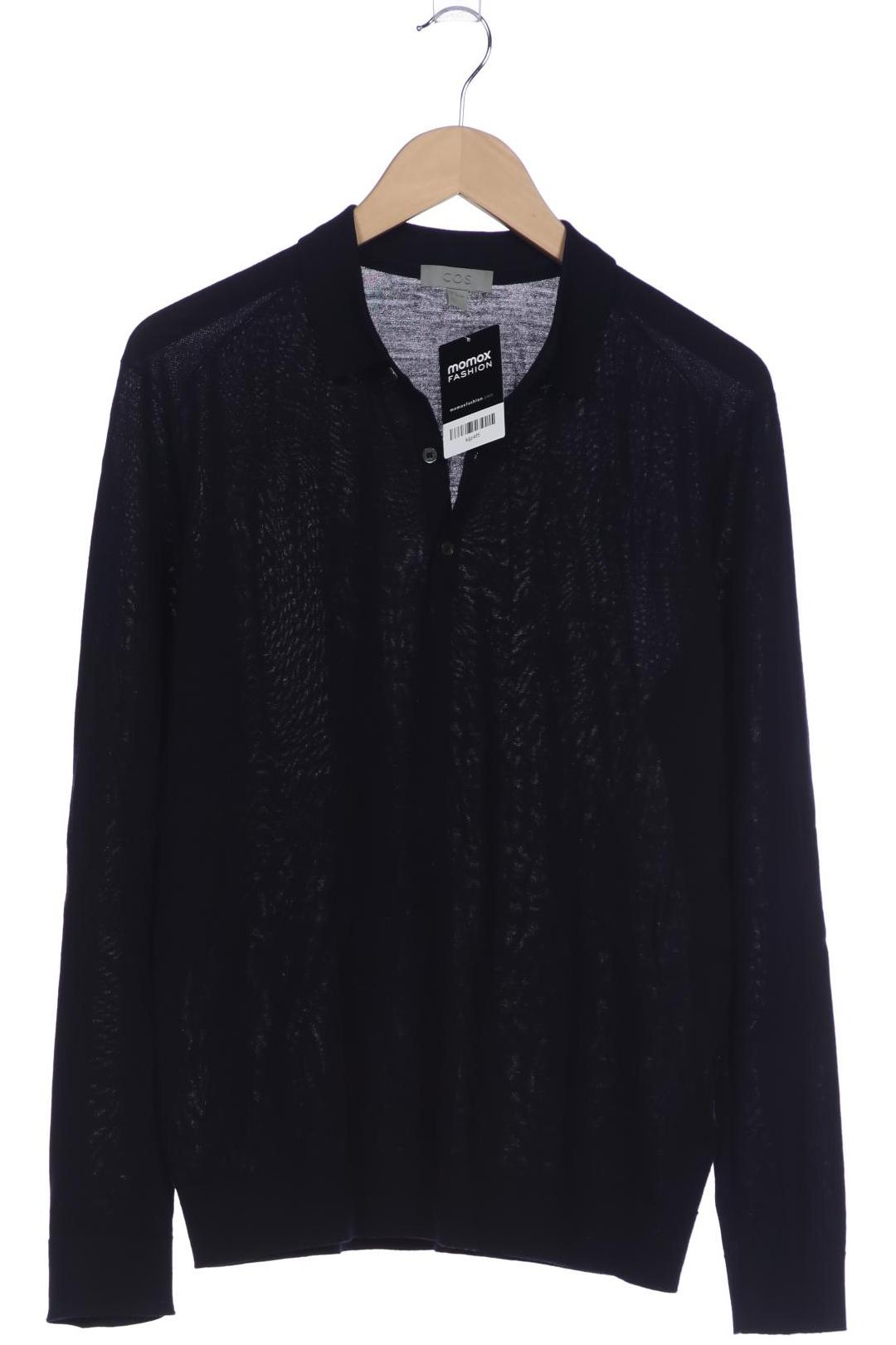 

COS Herren Pullover, marineblau, Gr. 48