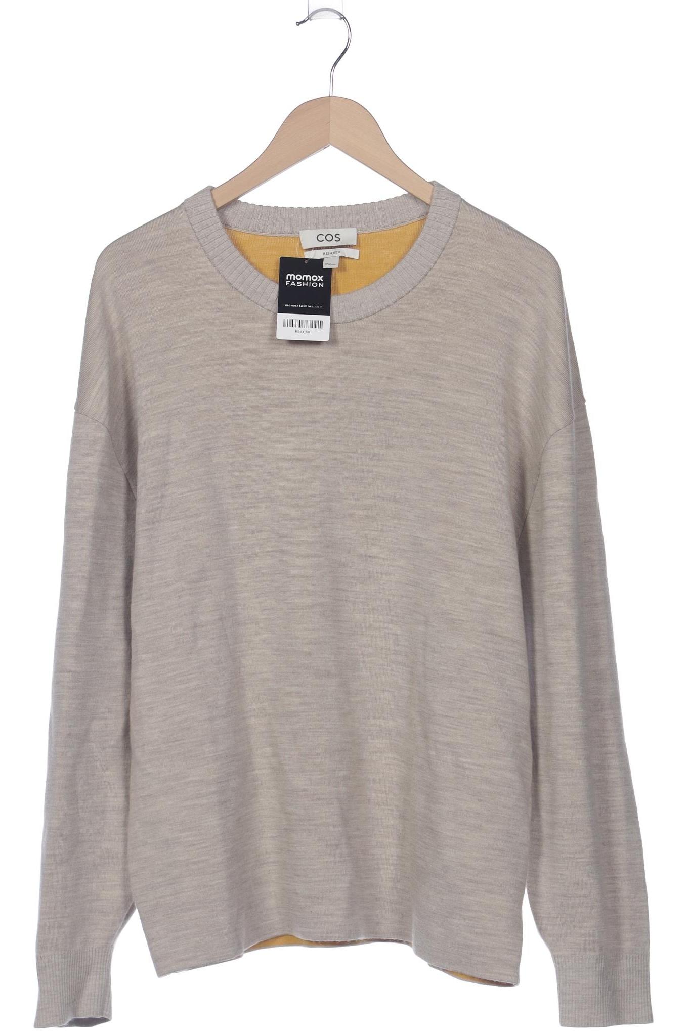 

COS Herren Pullover, beige, Gr. 54