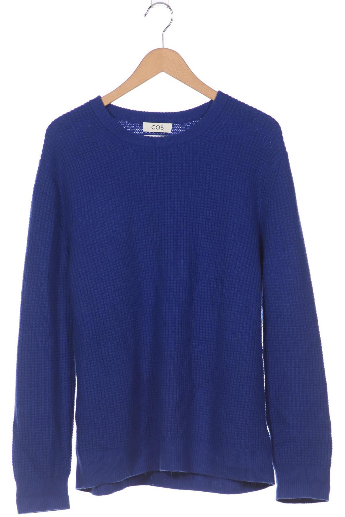

COS Herren Pullover, blau, Gr. 54