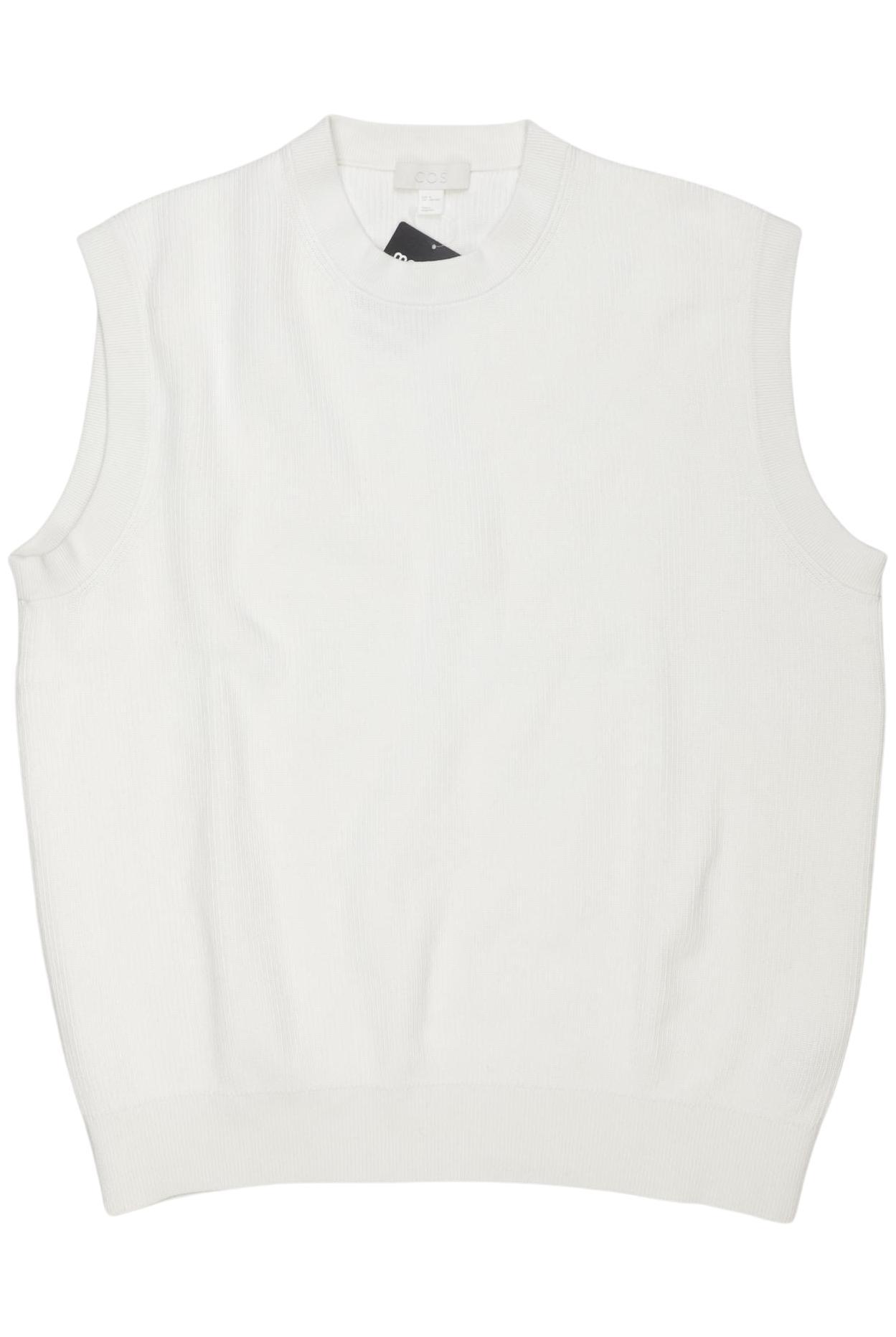 

COS Herren Pullover, weiß, Gr. 48