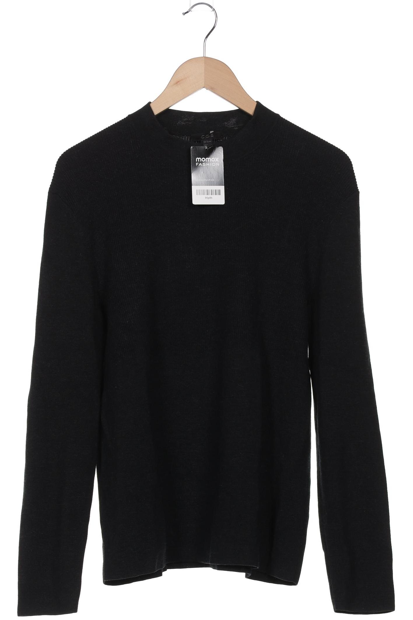 

COS Herren Pullover, schwarz, Gr. 48