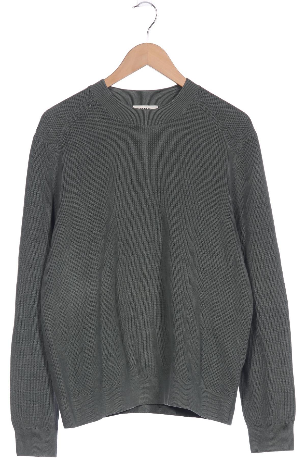 

COS Herren Pullover, grün, Gr. 48