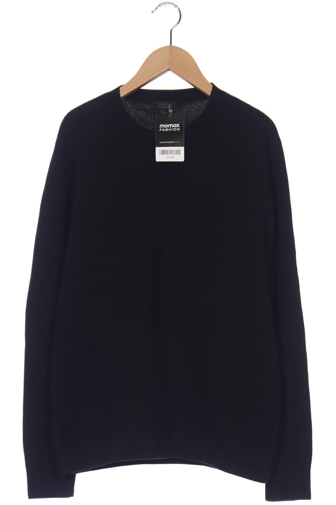 

COS Herren Pullover, marineblau, Gr. 46