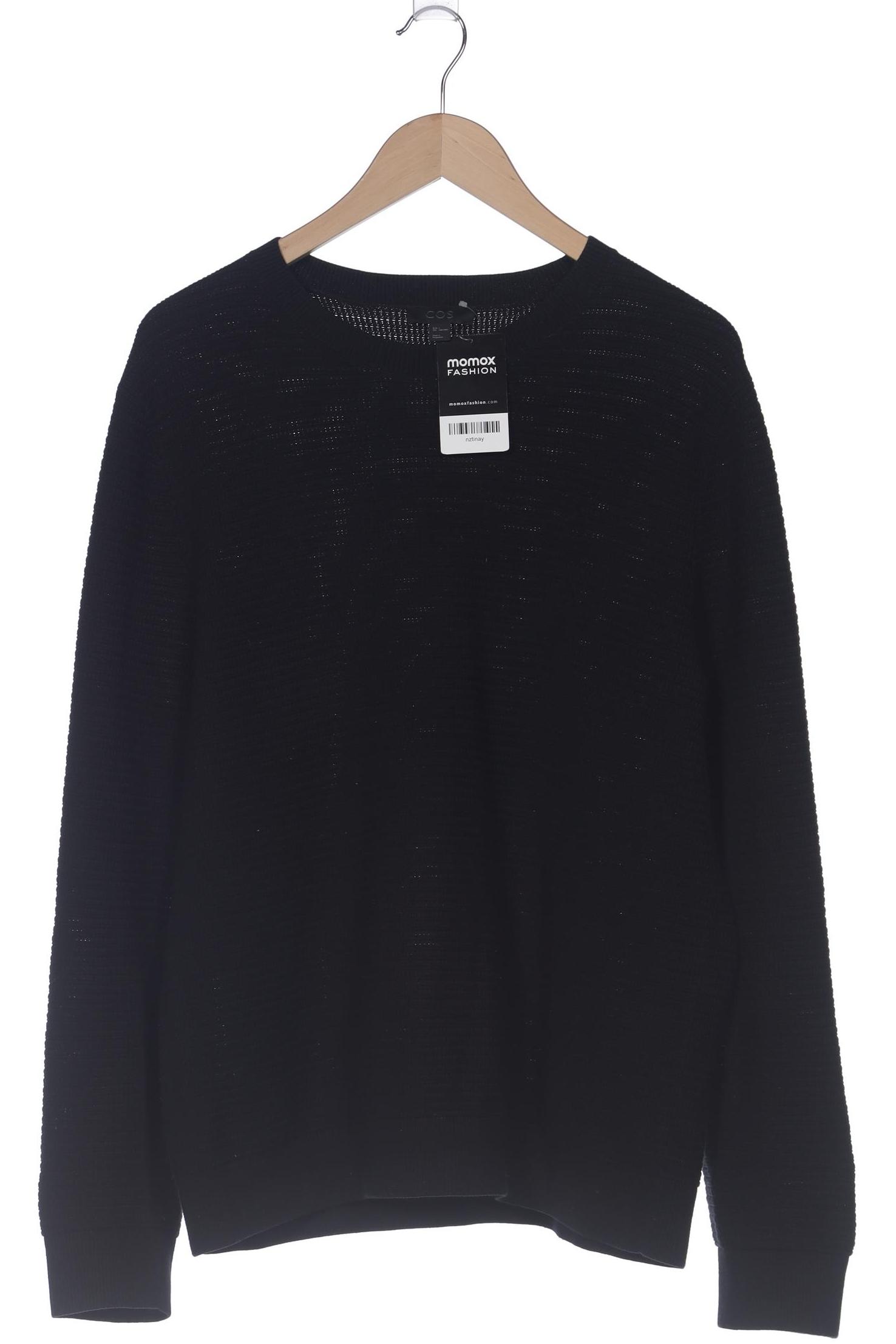 

COS Herren Pullover, schwarz, Gr. 52