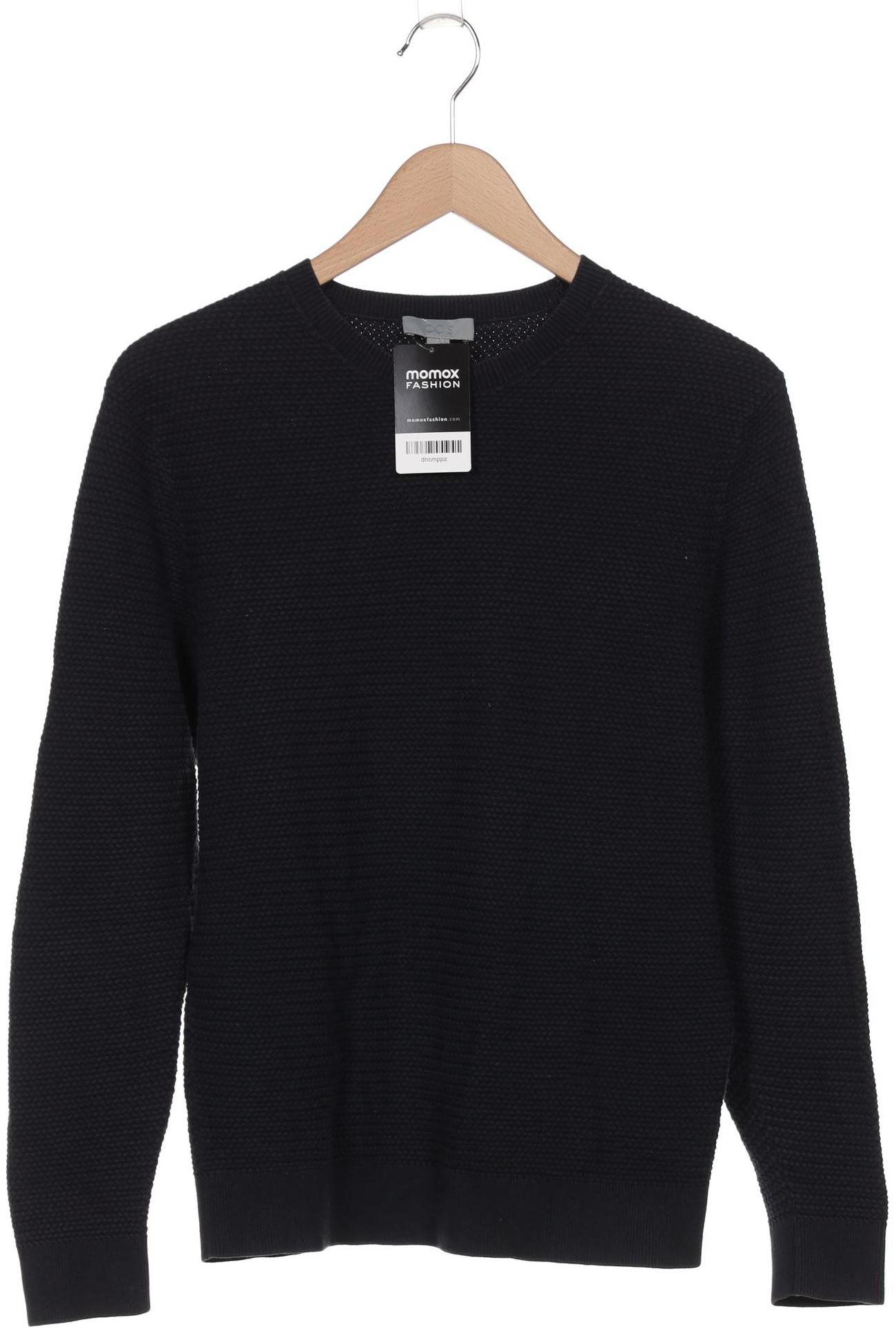 

COS Herren Pullover, marineblau, Gr. 48