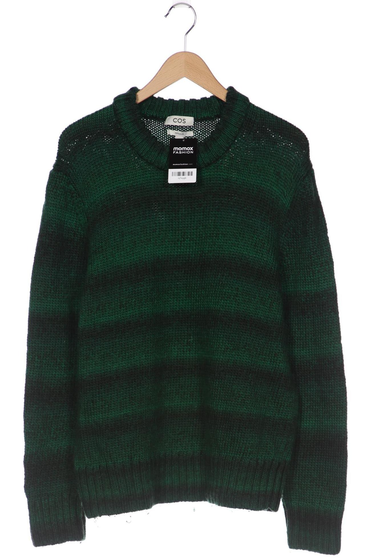 

COS Herren Pullover, grün, Gr. 52