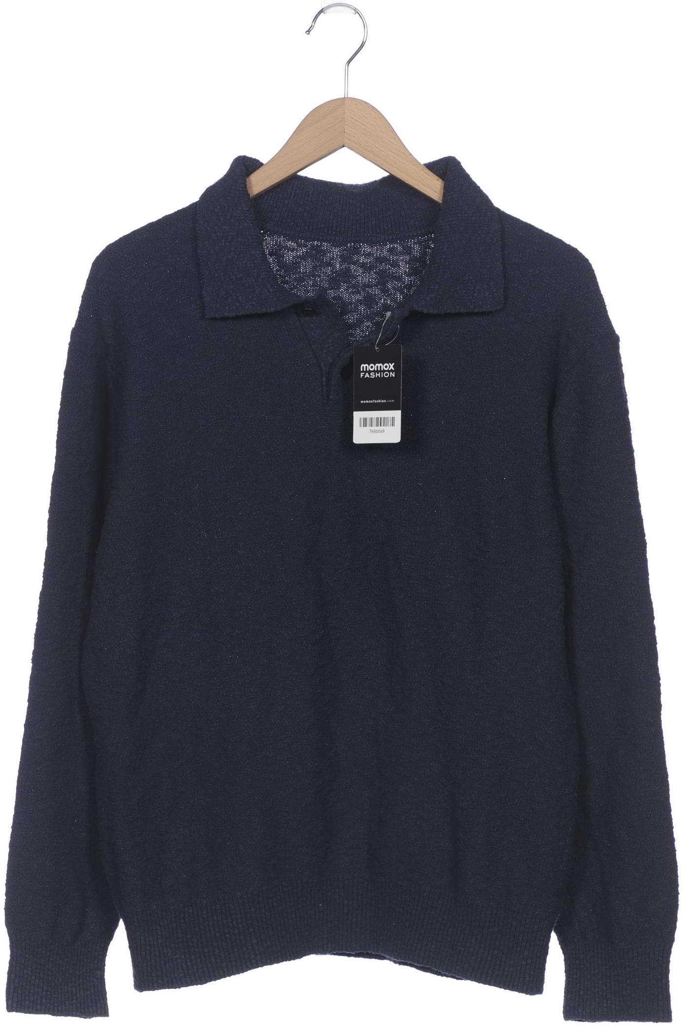 

COS Herren Pullover, marineblau, Gr. 46