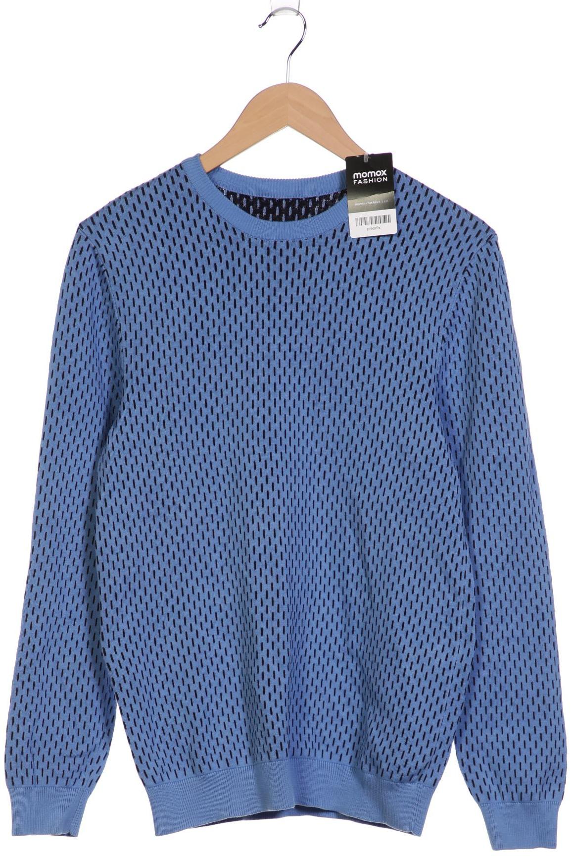 

COS Herren Pullover, blau, Gr. 46