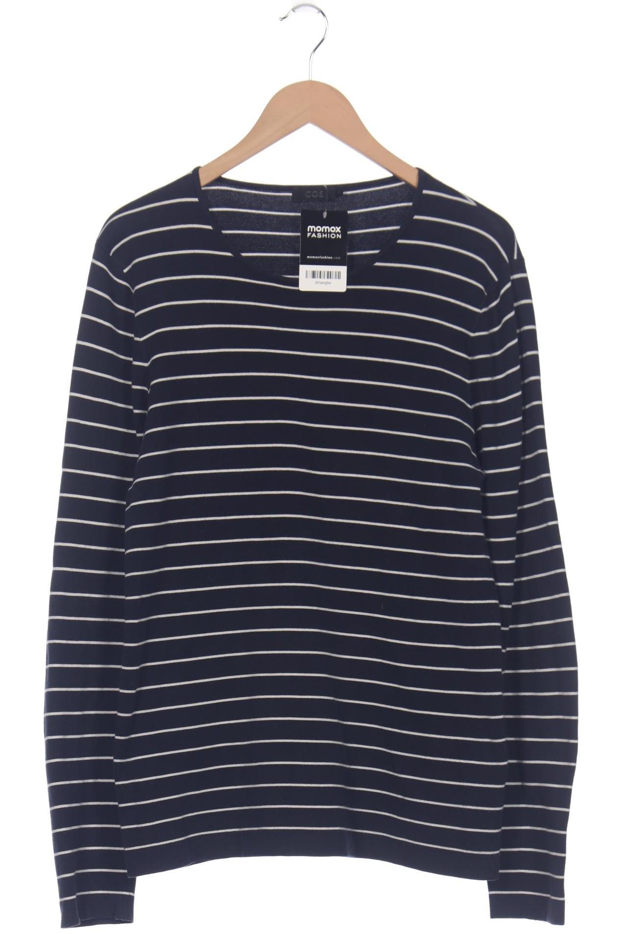 

COS Herren Pullover, marineblau, Gr. 52