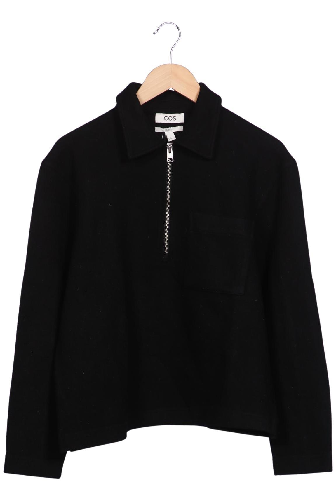 

COS Herren Pullover, schwarz, Gr. 46