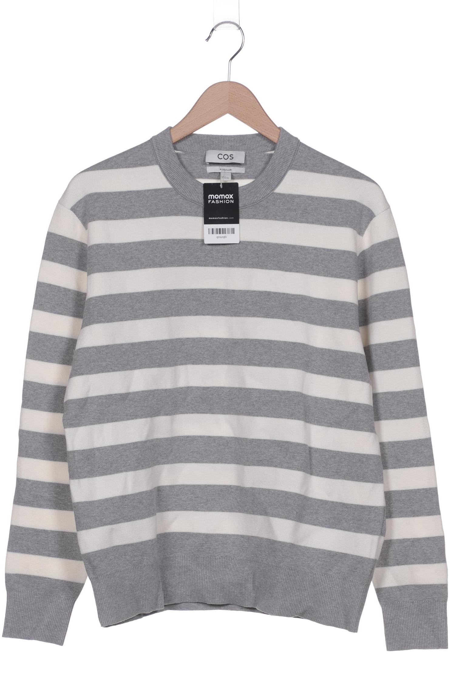 

COS Herren Pullover, grau, Gr. 48