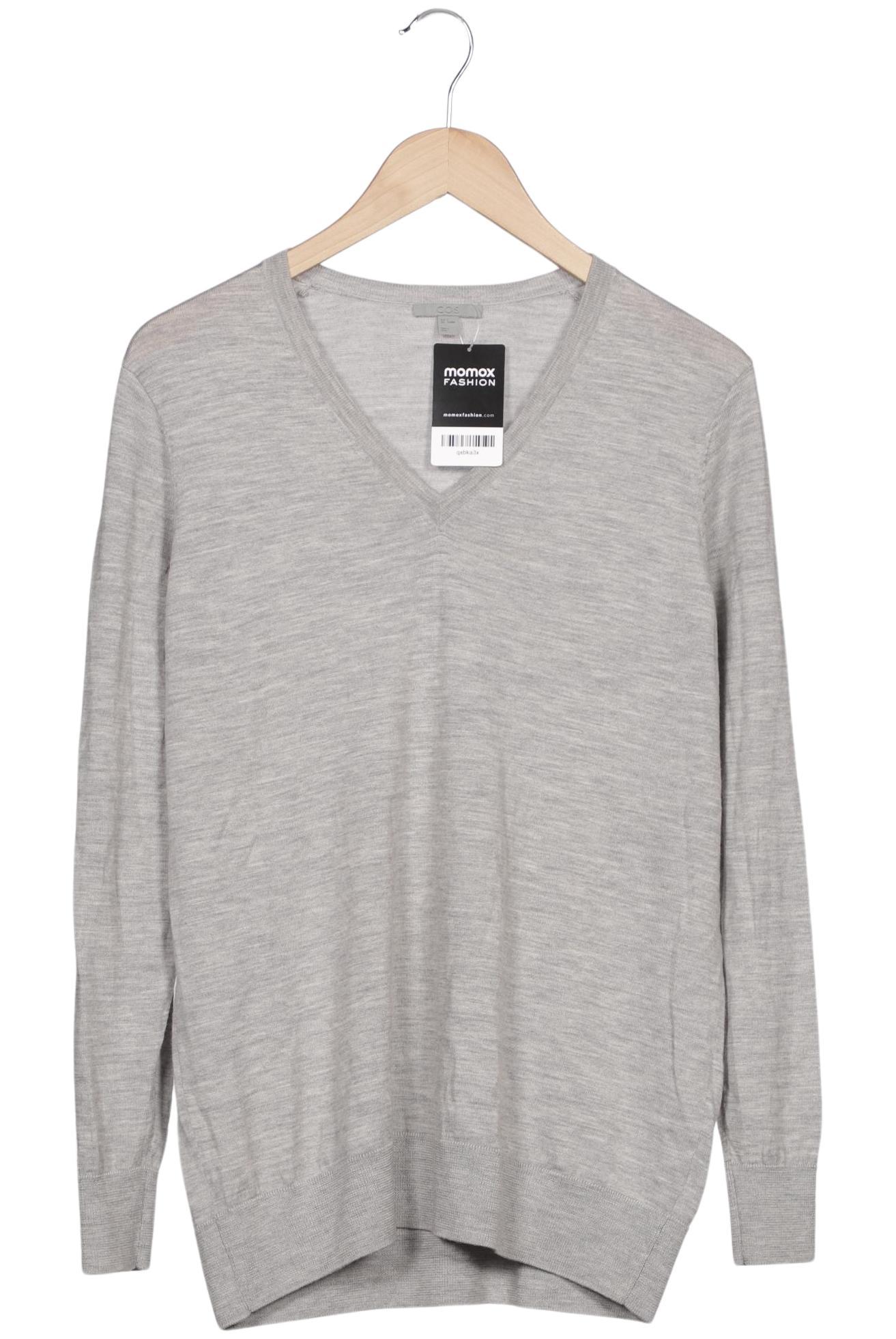 

COS Herren Pullover, grau, Gr. 46