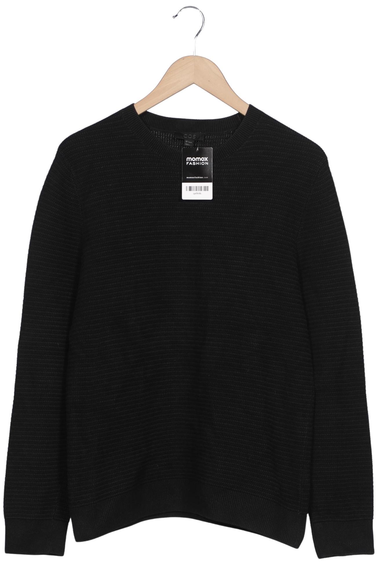 

COS Herren Pullover, schwarz, Gr. 46