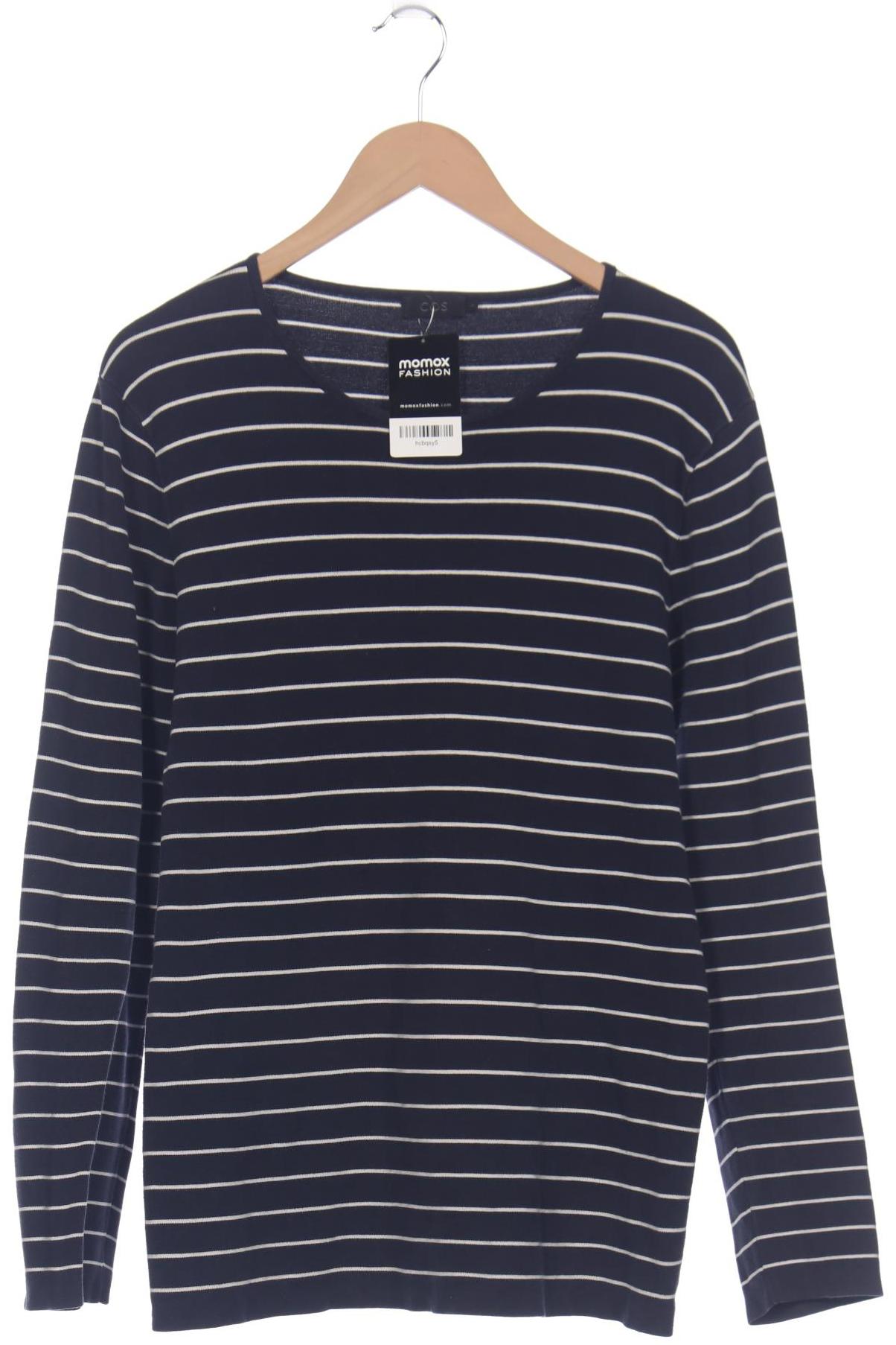 

COS Herren Pullover, marineblau, Gr. 52