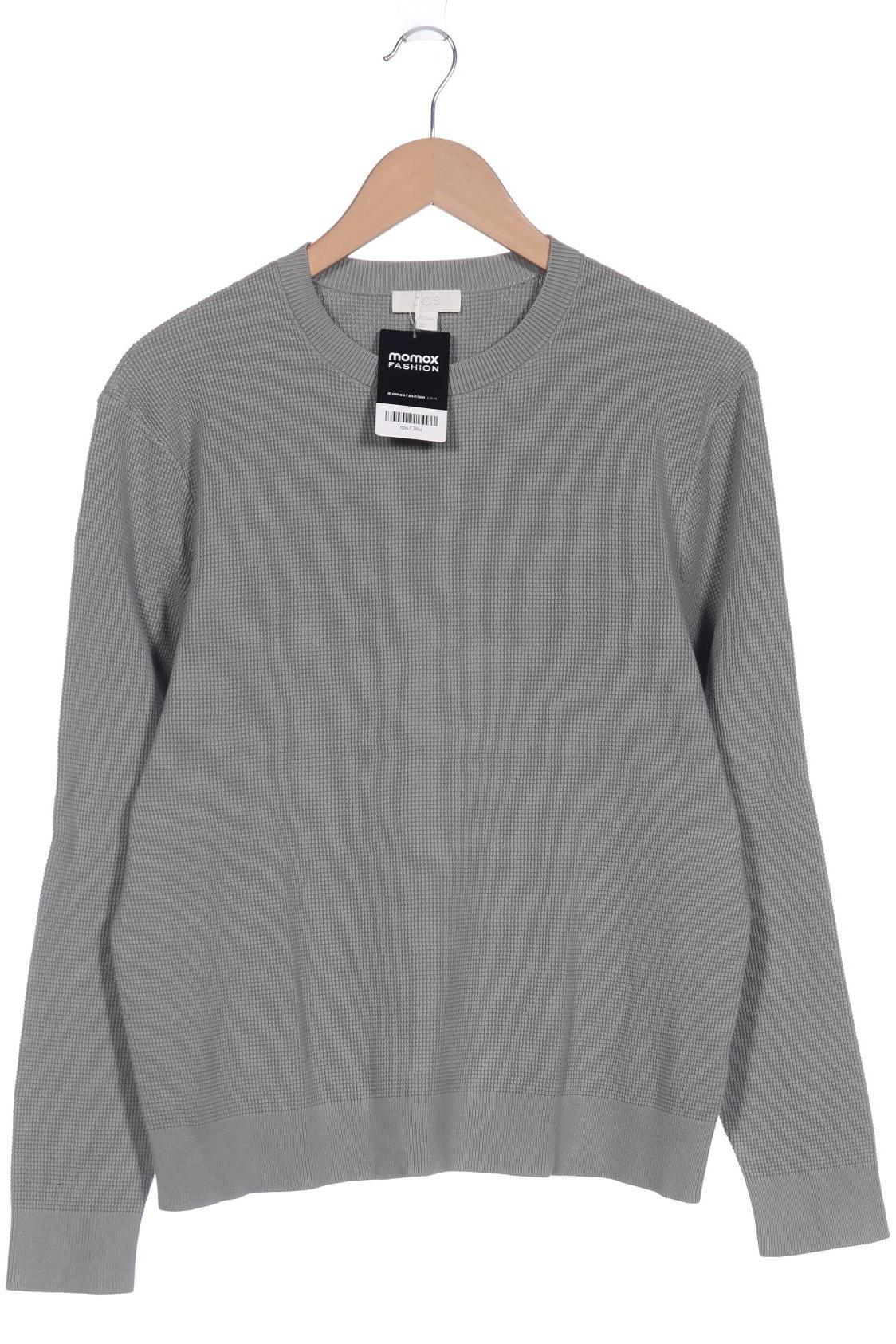 

COS Herren Pullover, grün, Gr. 46