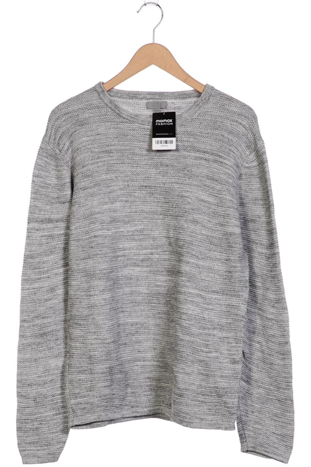 

COS Herren Pullover, grau, Gr. 52