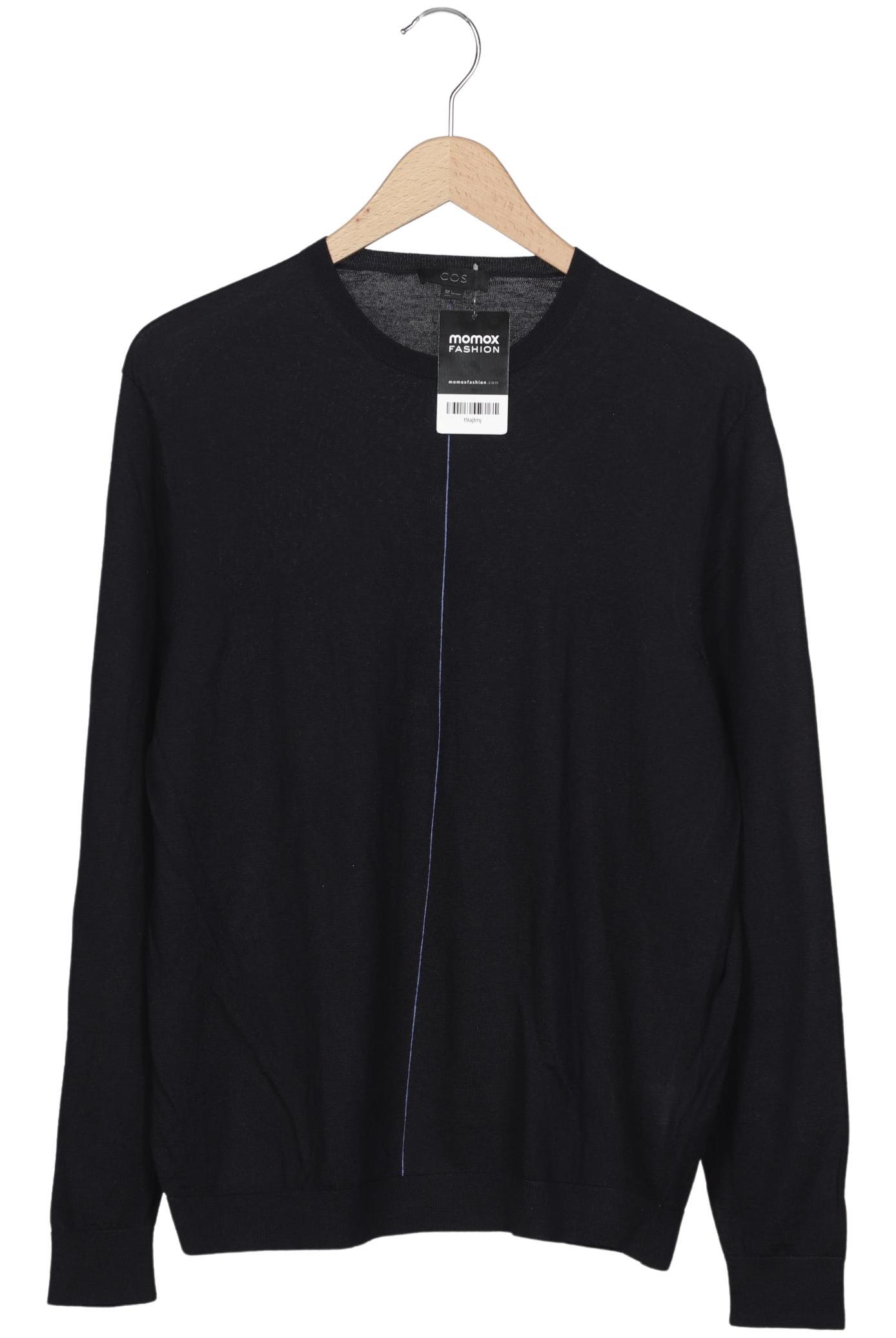 

COS Herren Pullover, marineblau, Gr. 52