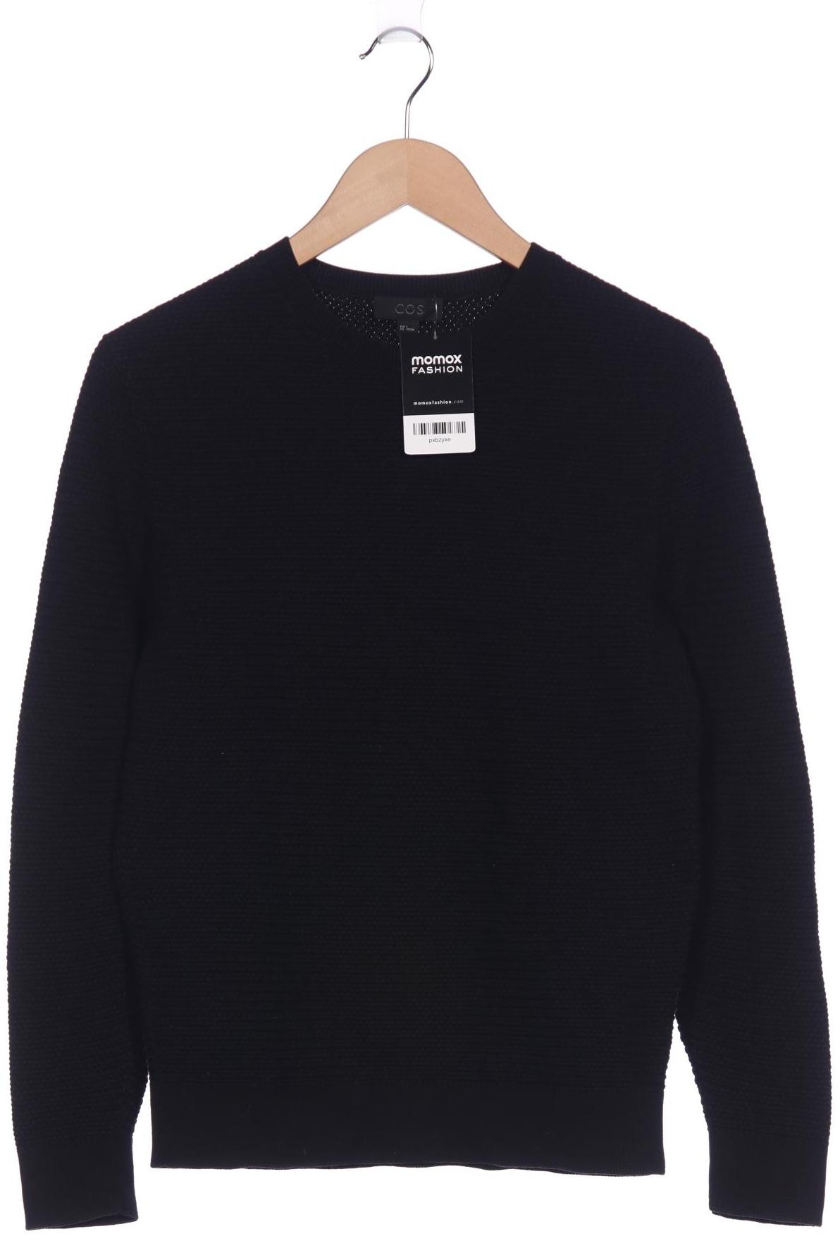 

COS Herren Pullover, schwarz, Gr. 46