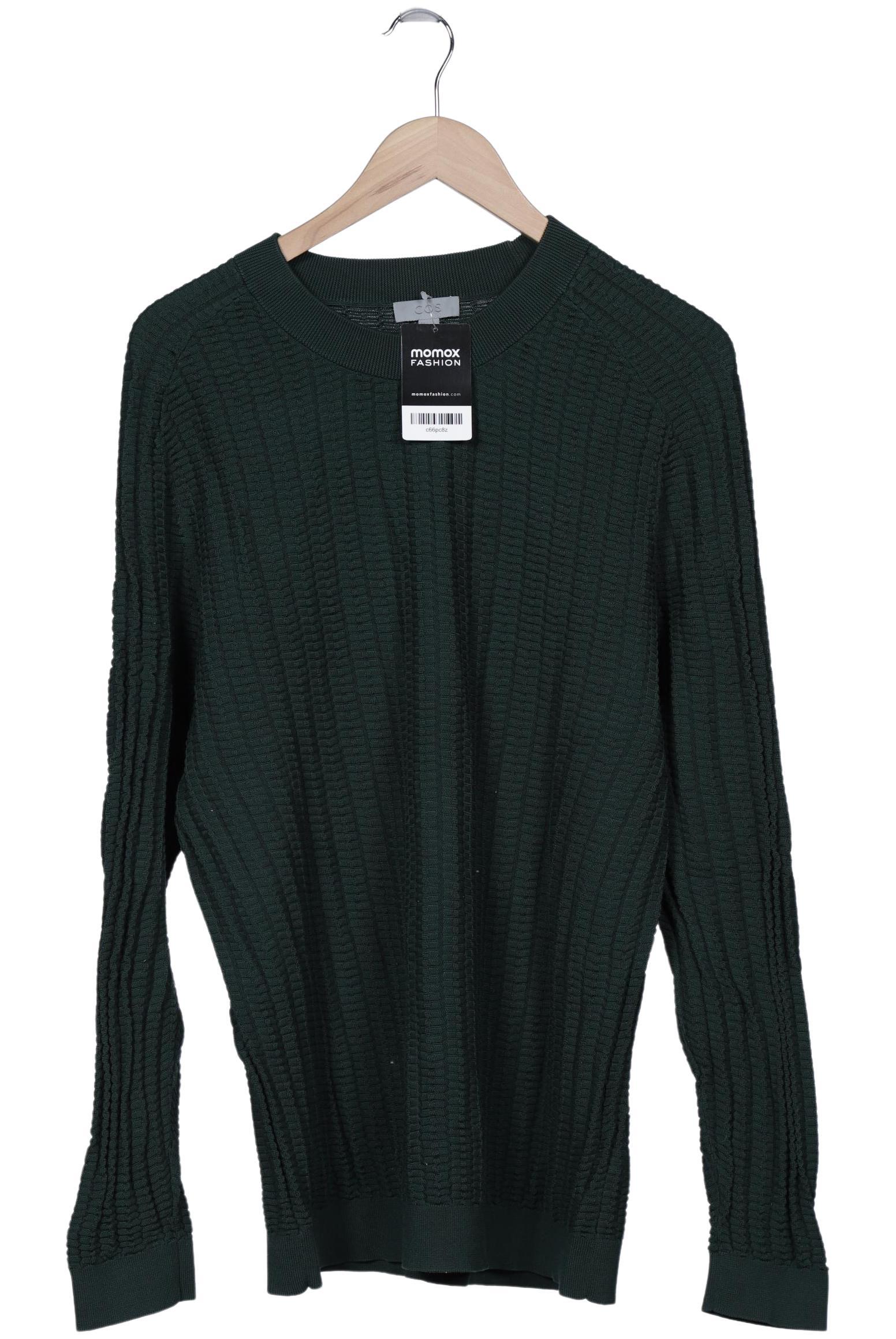 

COS Herren Pullover, grün, Gr. 52
